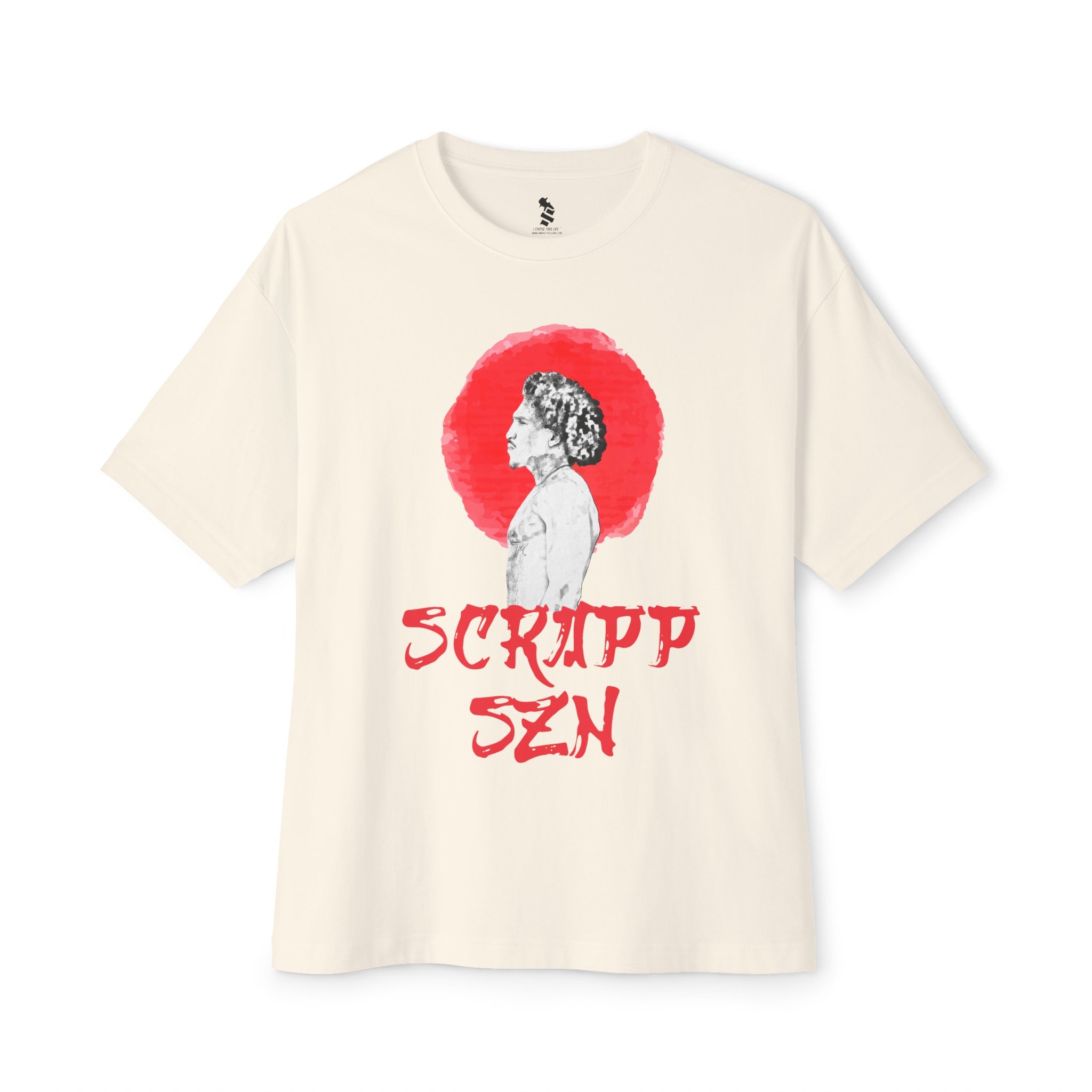 SCRAPP SZN The Rising Sun BOXY Tee | (2 COLORS) | WYH? x SCRAPPY RAMIREZ - What's Your Hustle?