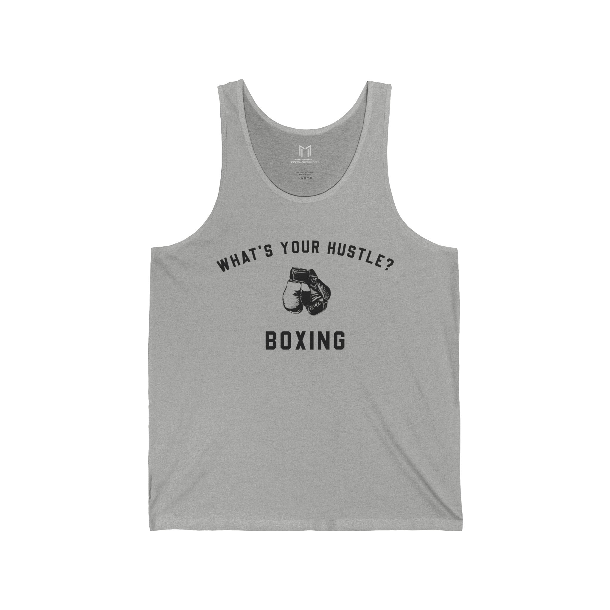 WHAT'S YOUR HUSTLE? The Boxing Program™ Tanktop | Light Cotton | (4 COLORS) - What's Your Hustle?