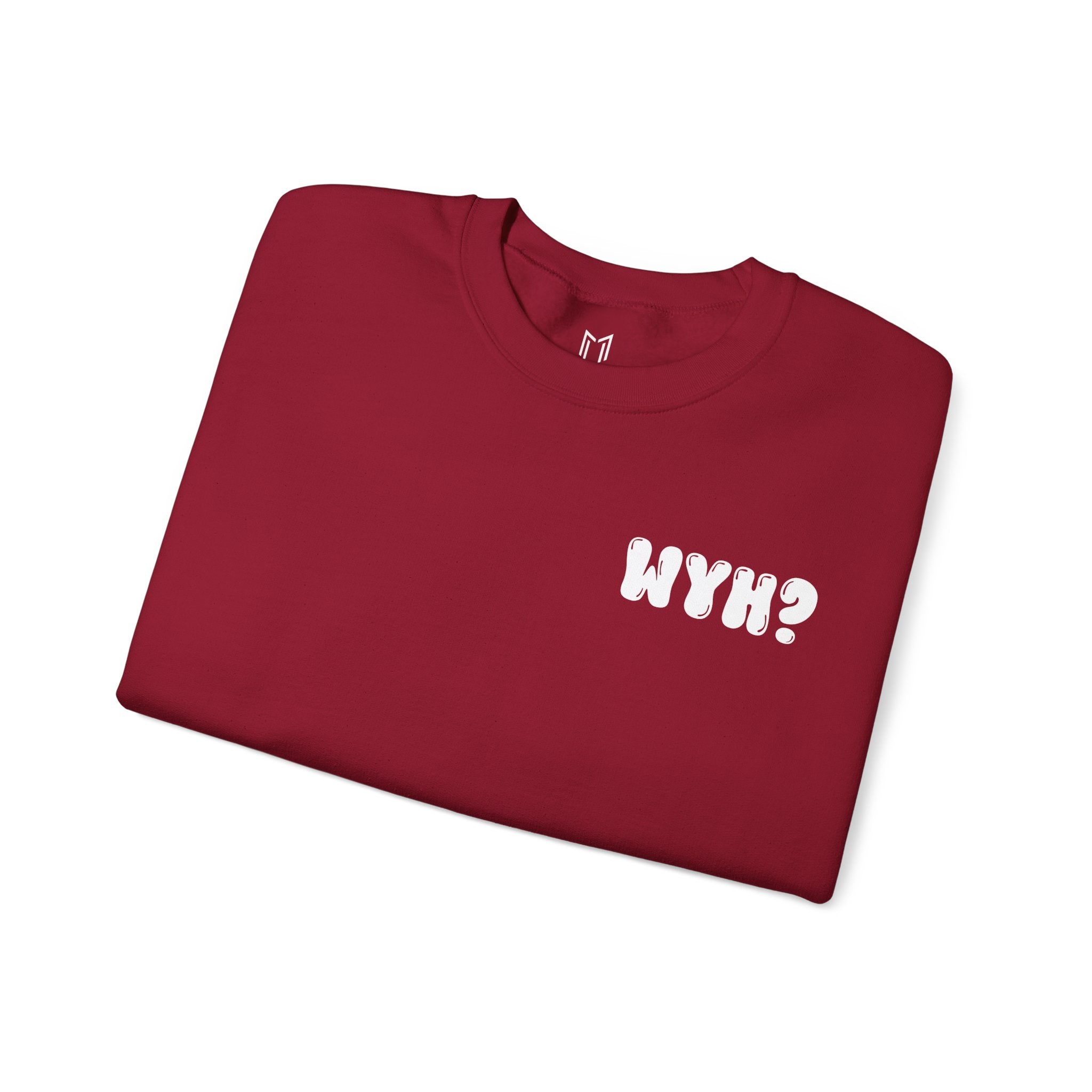 WHAT'S YOUR HUSTLE? "Bubble Letters" Crewneck Sweater | Heavy Cotton | 3 COLORS - What's Your Hustle?