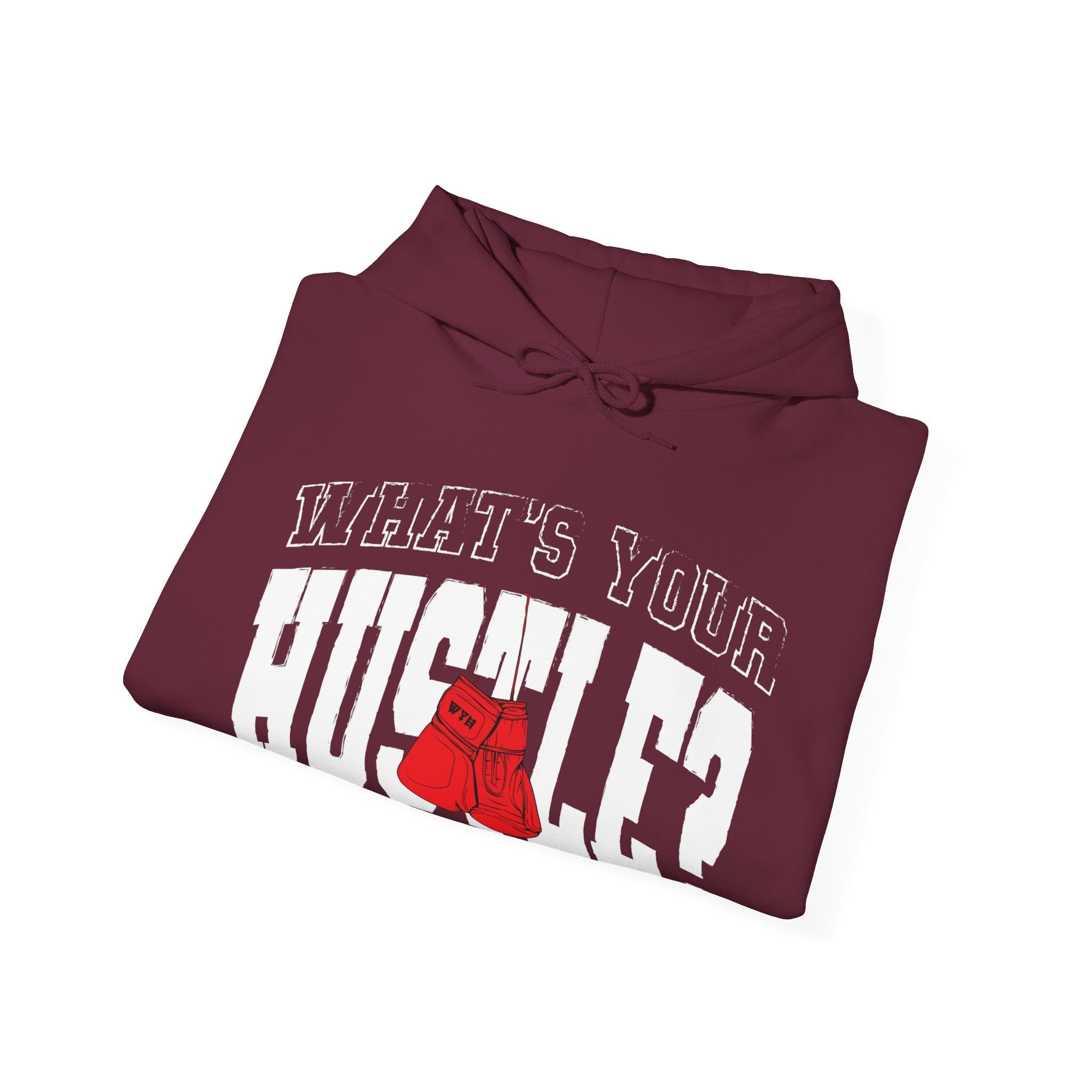 WHAT'S YOUR HUSTLE? The Boxing Program™ Hoodie | Heavy Cotton | (4 COLORS) - What's Your Hustle?
