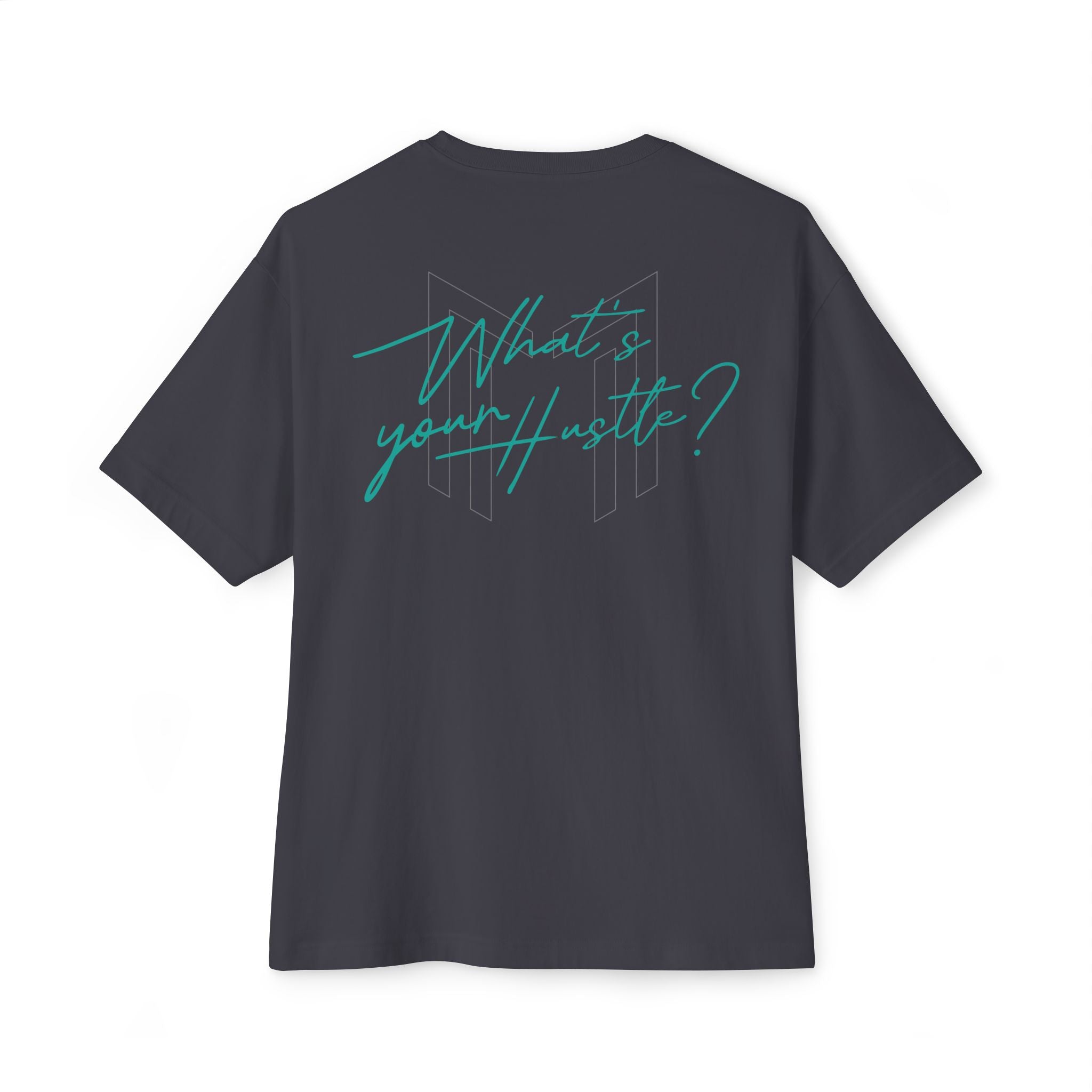 WHAT'S YOUR HUSTLE? RETRO MIAMI VICE LOGO BOXY T-SHIRT | (3 COLORS) - What's Your Hustle?