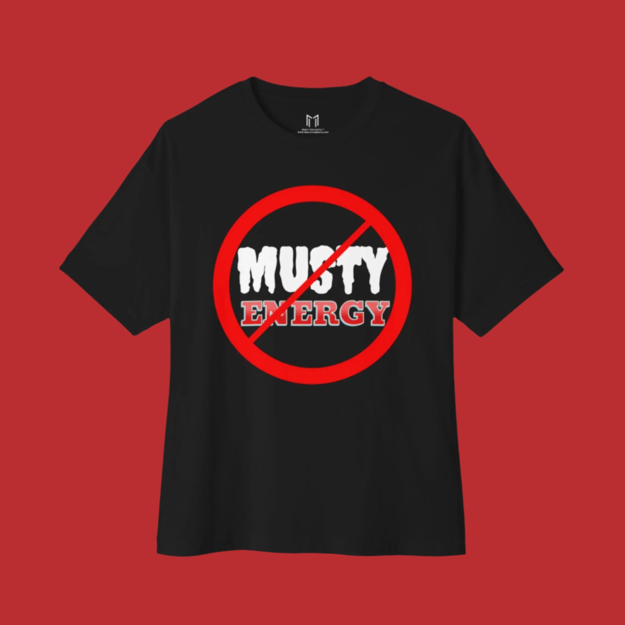 NO MUSTY ENERGY Boxing T-SHIRT | (2TONEDASUPASTAR x WHAT'S YOUR HUSTLE?®) - What's Your Hustle?