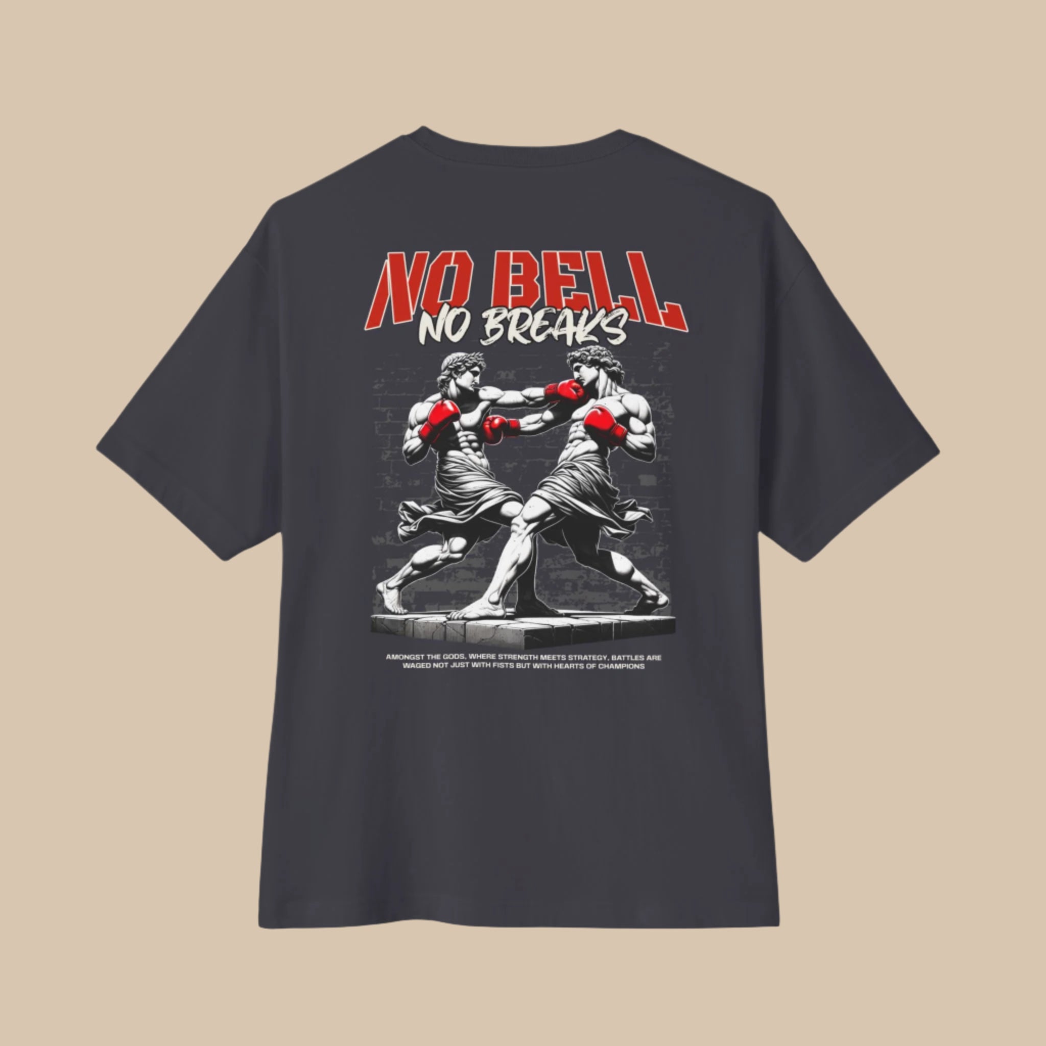NO BELL, NO BREAKS BOXING GODS T-SHIRT | WHAT'S YOUR HUSTLE?®