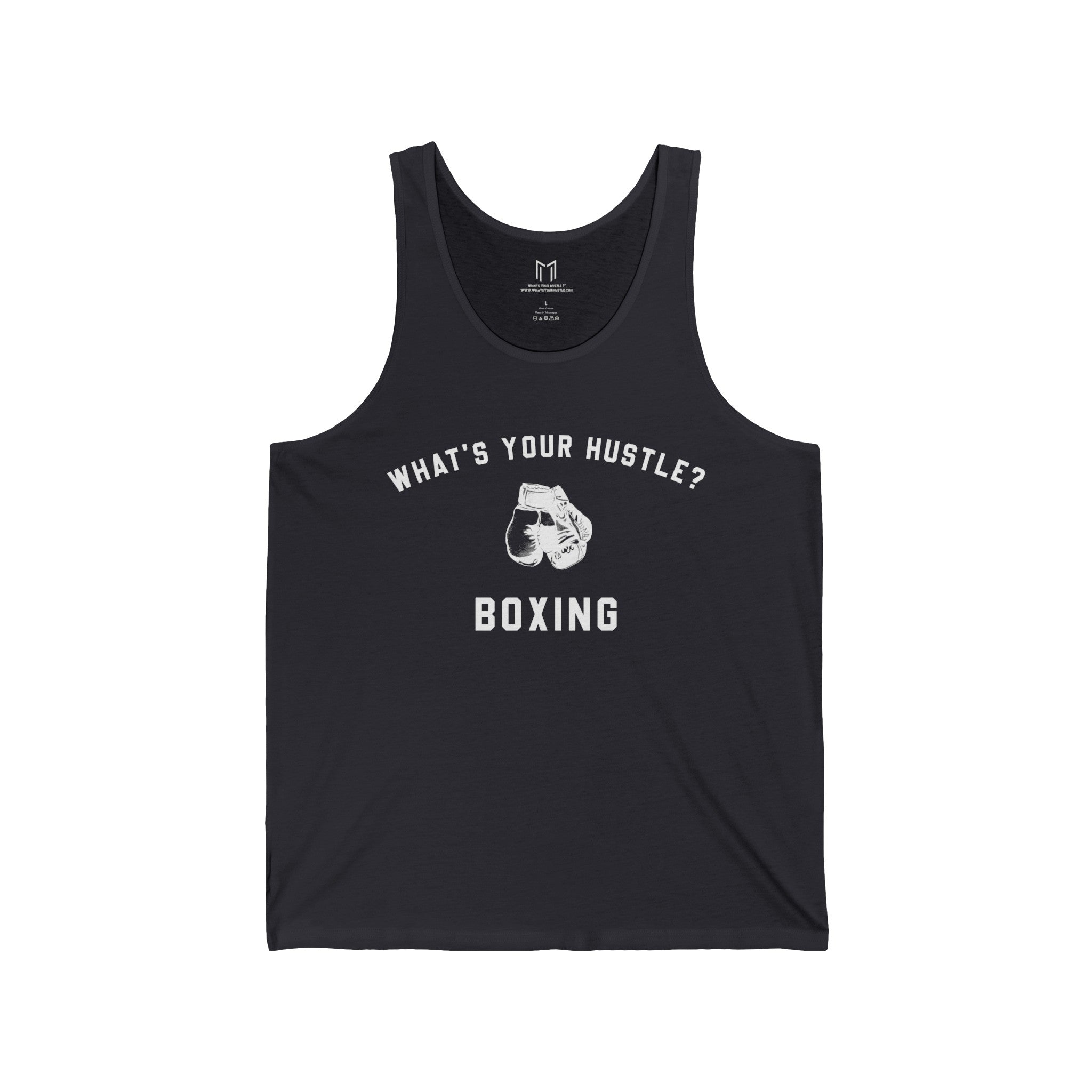 WHAT'S YOUR HUSTLE? The Boxing Program™ Tanktop | Light Cotton | (4 COLORS) - What's Your Hustle?