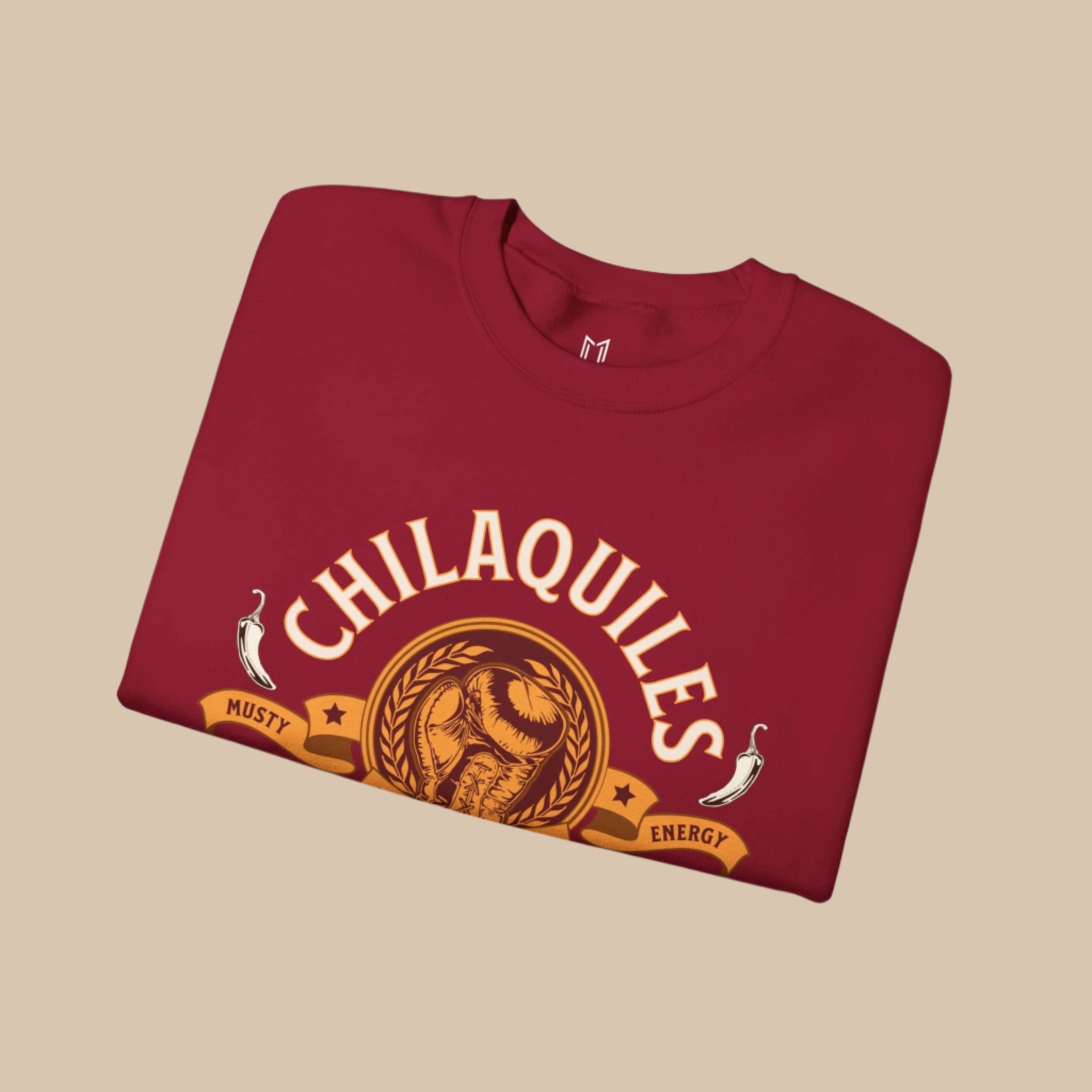 CHILAQUILES Musty Energy Boxing Club CREWNECK SWEATER | (2TONEDASUPASTAR x WHAT'S YOUR HUSTLE?®)