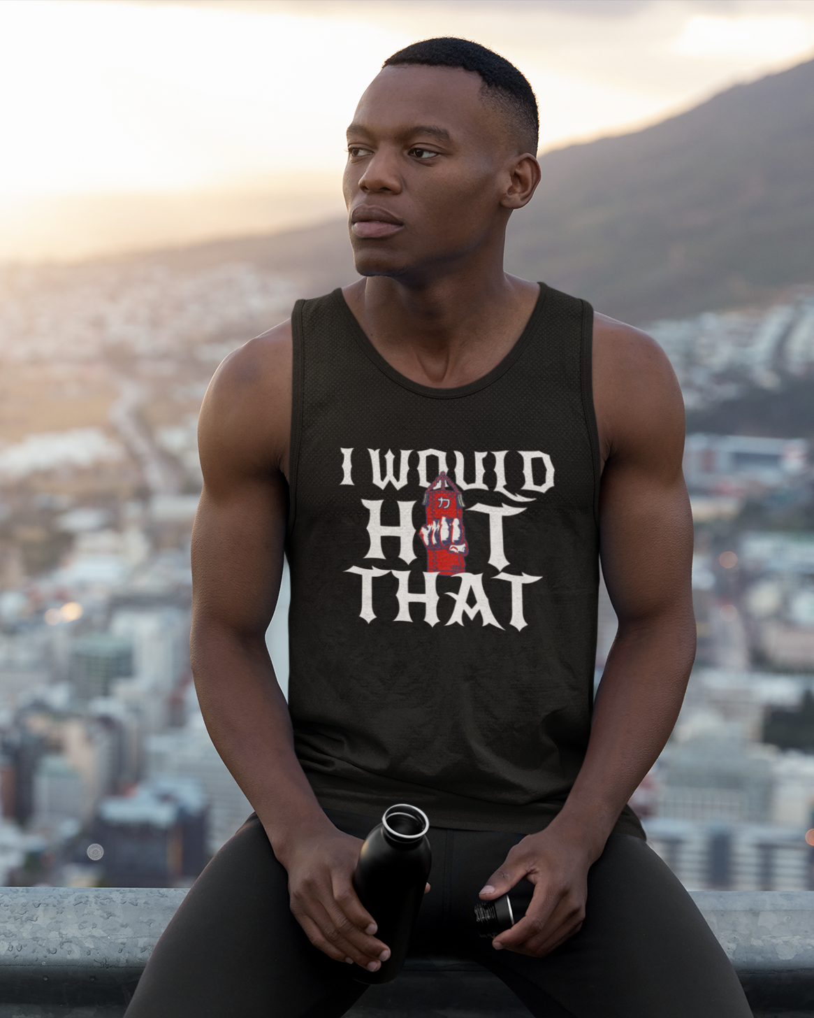 I WOULD HIT THAT Punching Bag Tanktop | BOXING - Light Cotton | 3 COLORS - WHAT'S YOUR HUSTLE?®