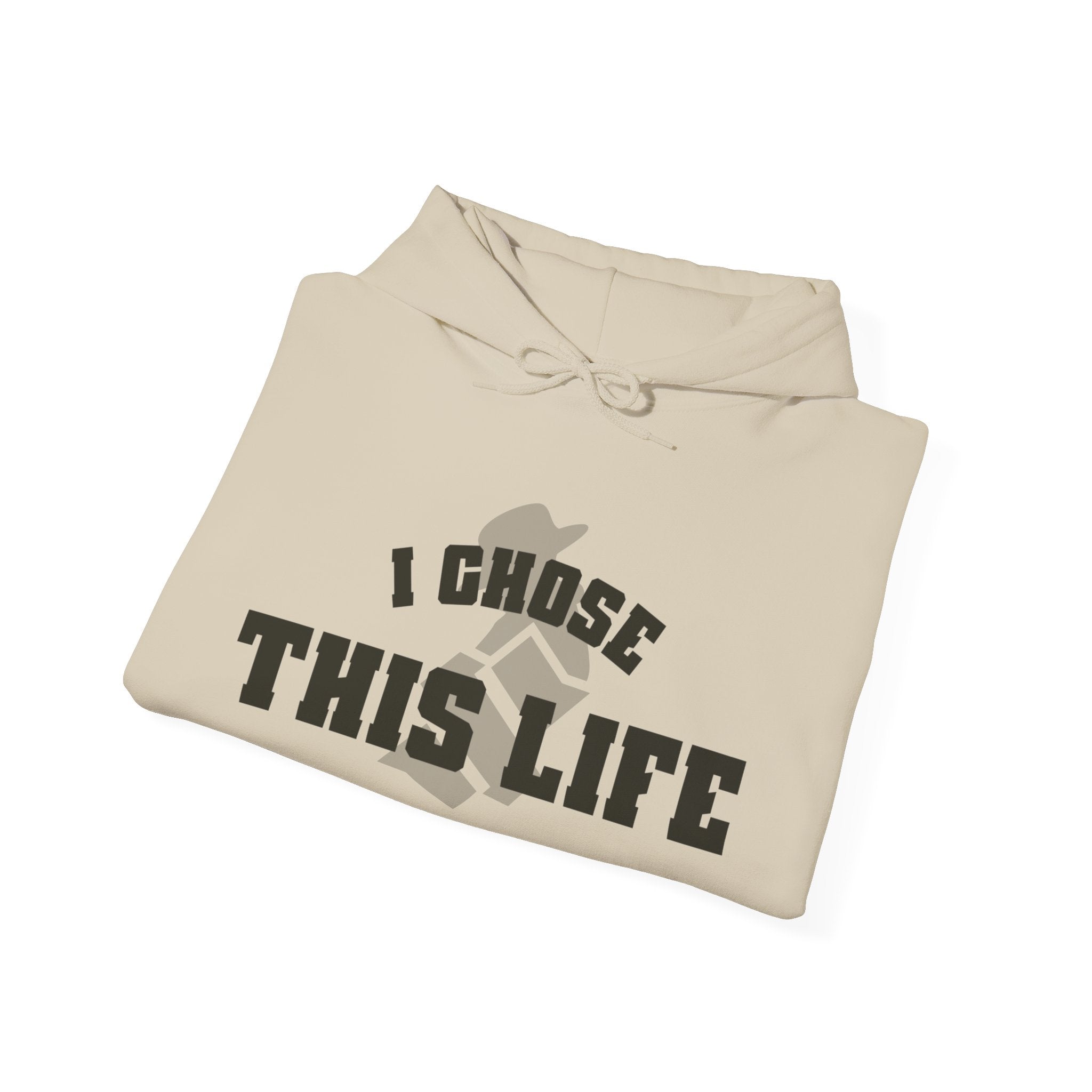 "I CHOSE THIS LIFE" ALTERNATIVE LOGO HOODIE | 3 COLORS | WYH? x SCRAPPY RAMIREZ - What's Your Hustle?