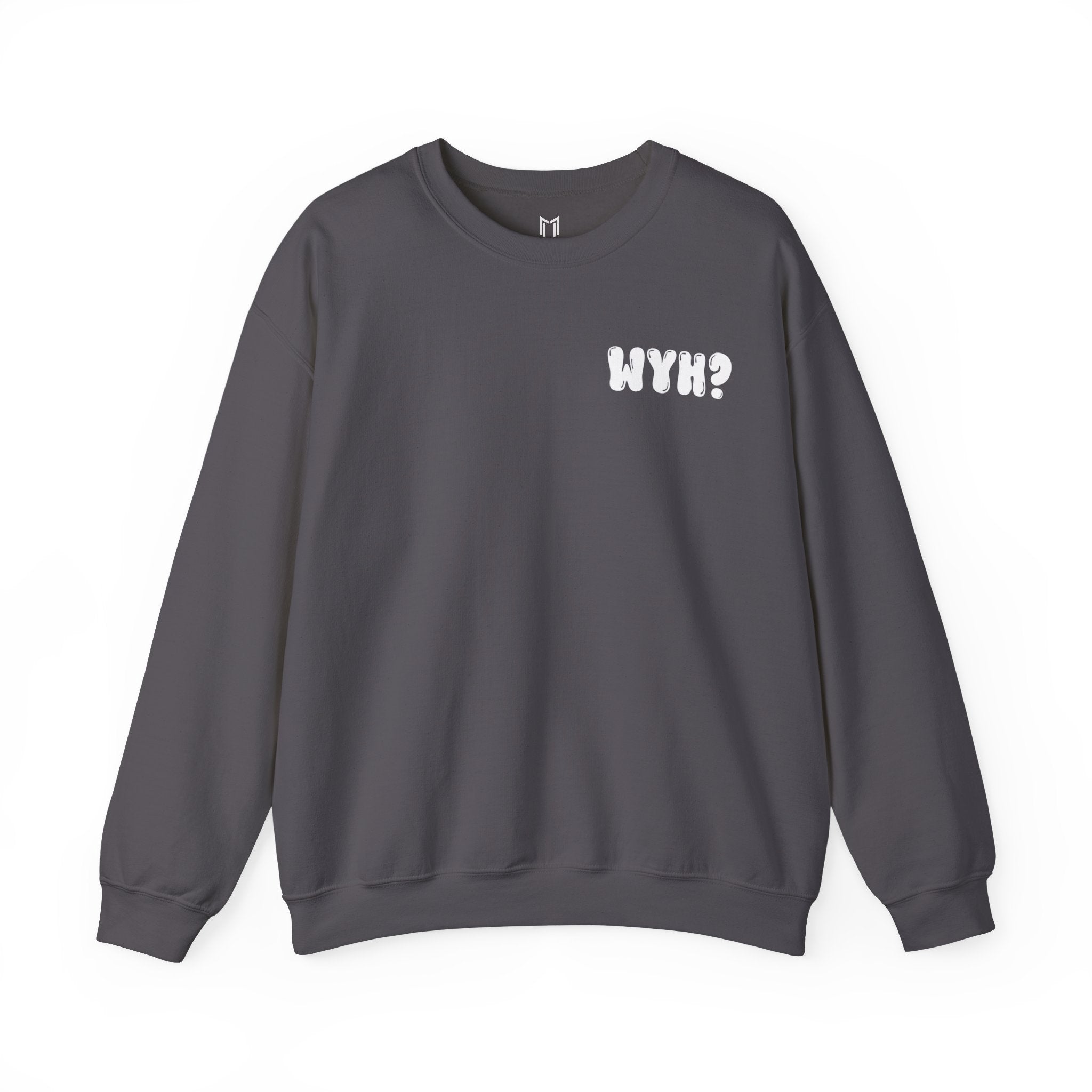 WHAT'S YOUR HUSTLE? "Bubble Letters" Crewneck Sweater | Heavy Cotton | 3 COLORS - What's Your Hustle?