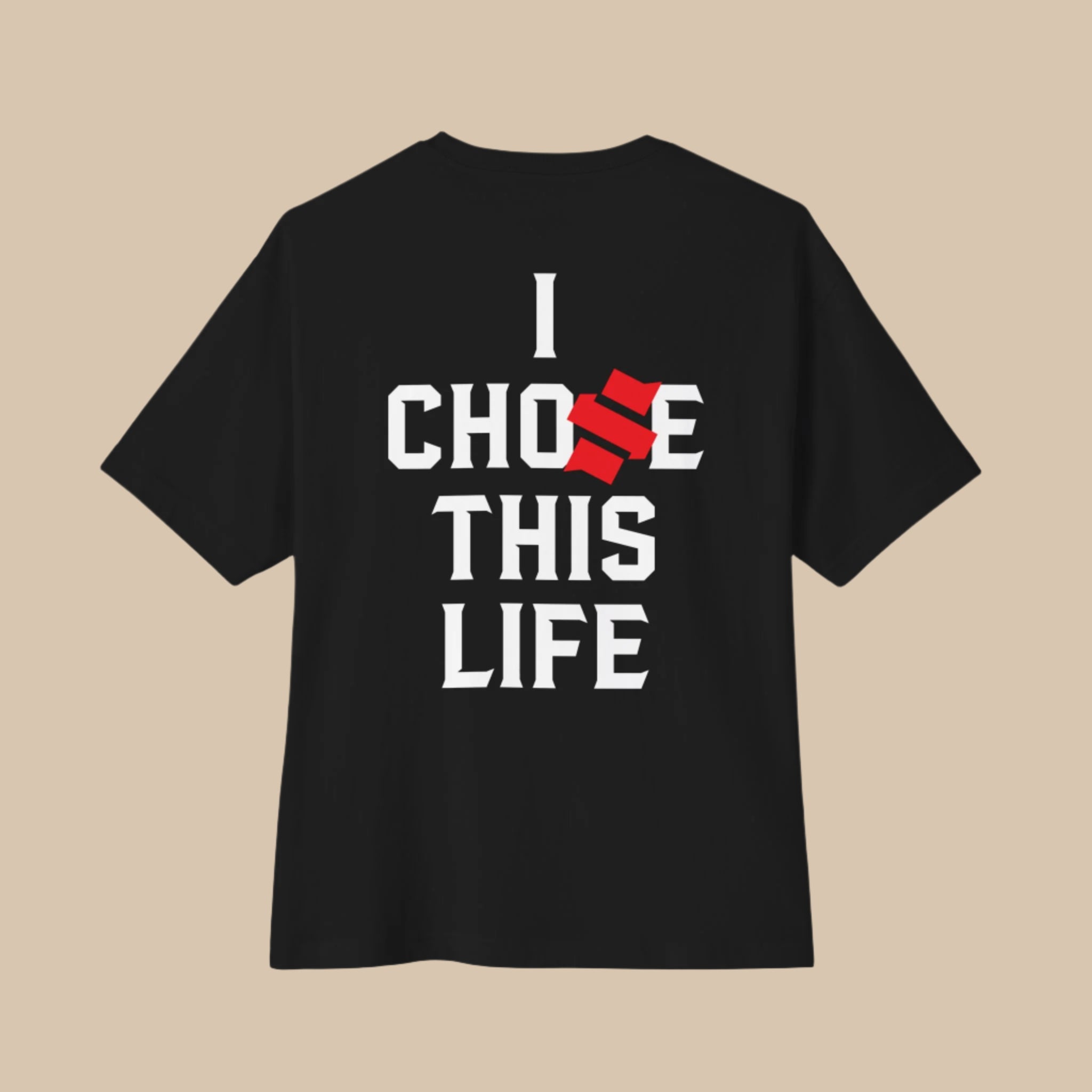 "I CHOSE THIS LIFE" BOXY TEE | (3 COLORS) | WHAT'S YOUR HUSTLE?® - What's Your Hustle?