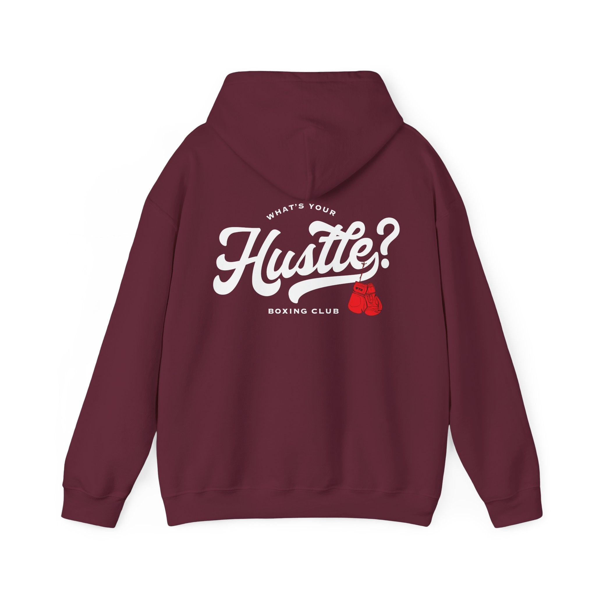 WHAT'S YOUR HUSTLE? Boxing Club™ Hoodie | Heavy Cotton | (3 COLORS) - What's Your Hustle?