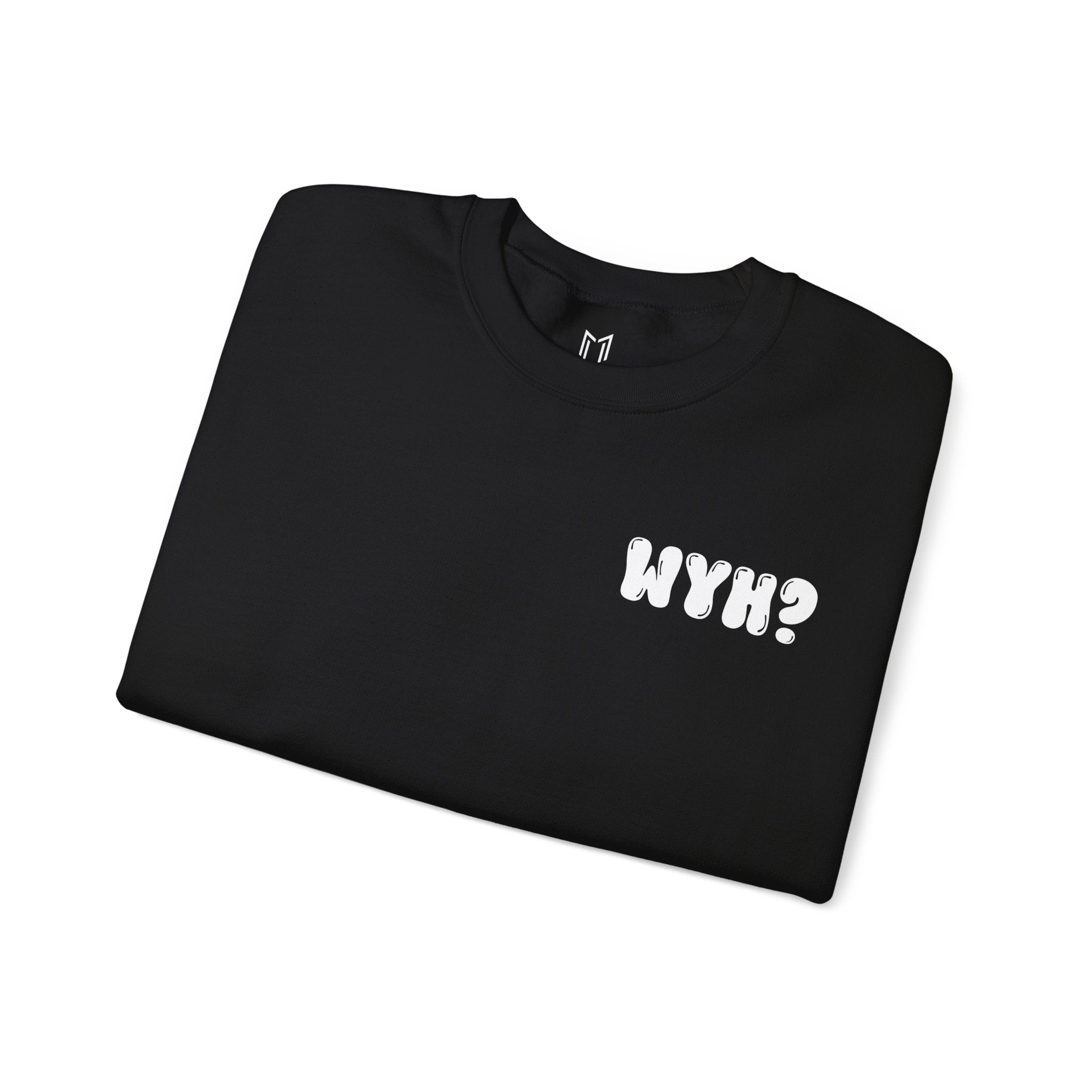 WHAT'S YOUR HUSTLE? "Bubble Letters" Crewneck Sweater | Heavy Cotton | 3 COLORS - What's Your Hustle?