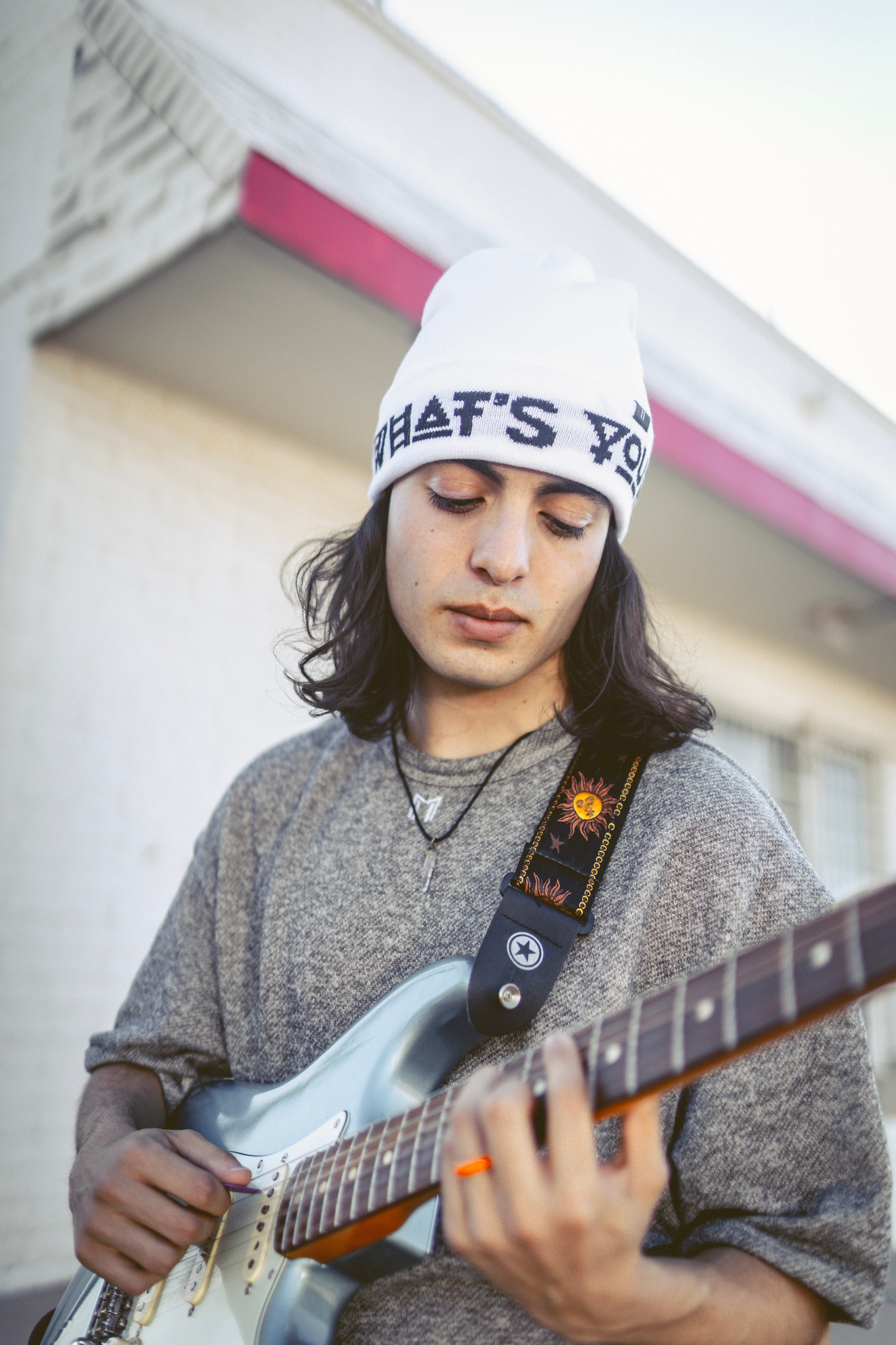 What's Your Hustle?® ROUNDED LOGO Fleece-Lined Beanie (3 COLORS) - What's Your Hustle?