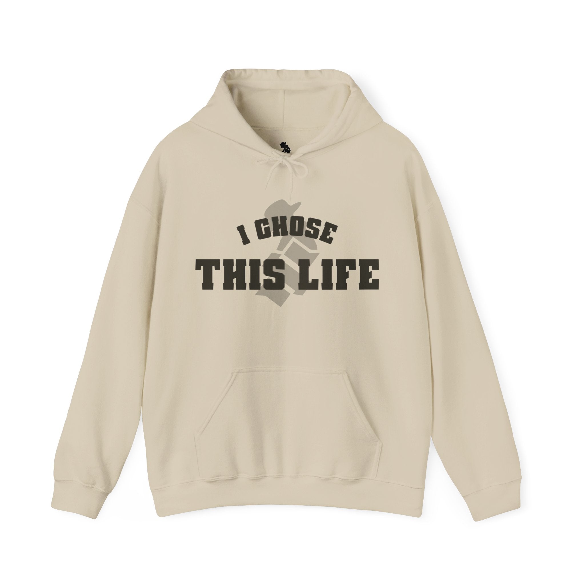 "I CHOSE THIS LIFE" ALTERNATIVE LOGO HOODIE | 3 COLORS | WYH? x SCRAPPY RAMIREZ - What's Your Hustle?