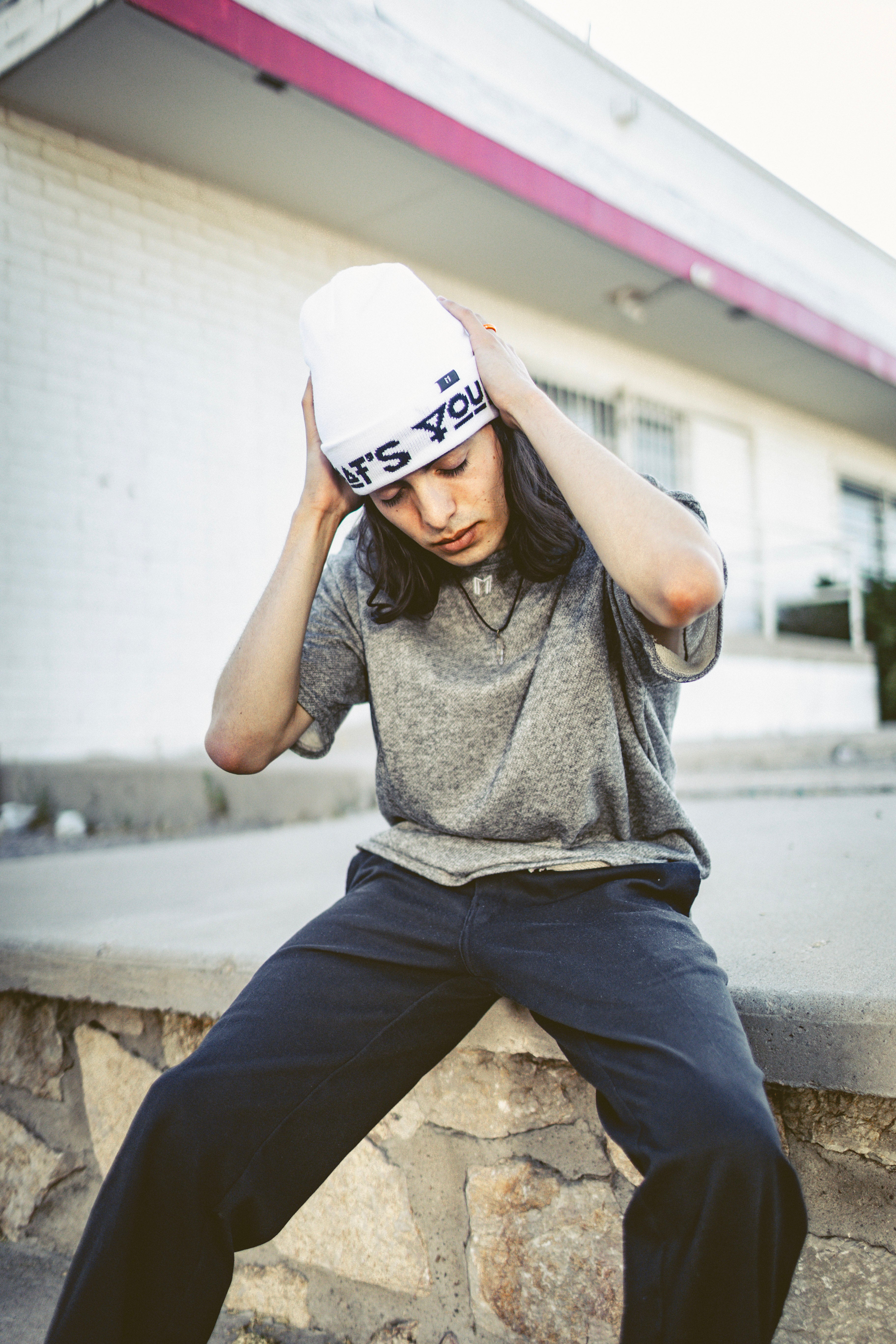 What's Your Hustle?® ROUNDED LOGO Fleece-Lined Beanie (3 COLORS) - What's Your Hustle?