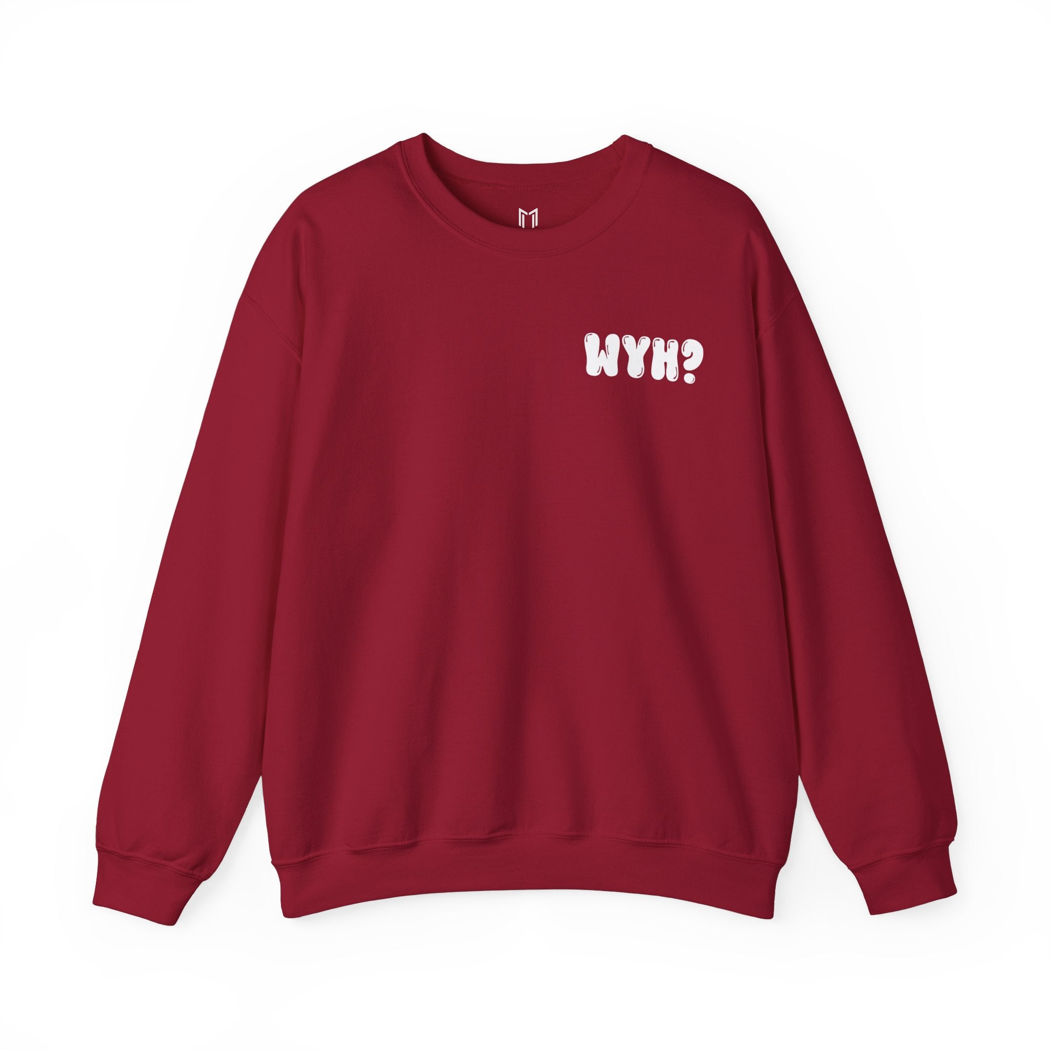 WHAT'S YOUR HUSTLE? "Bubble Letters" Crewneck Sweater | Heavy Cotton | 3 COLORS - What's Your Hustle?