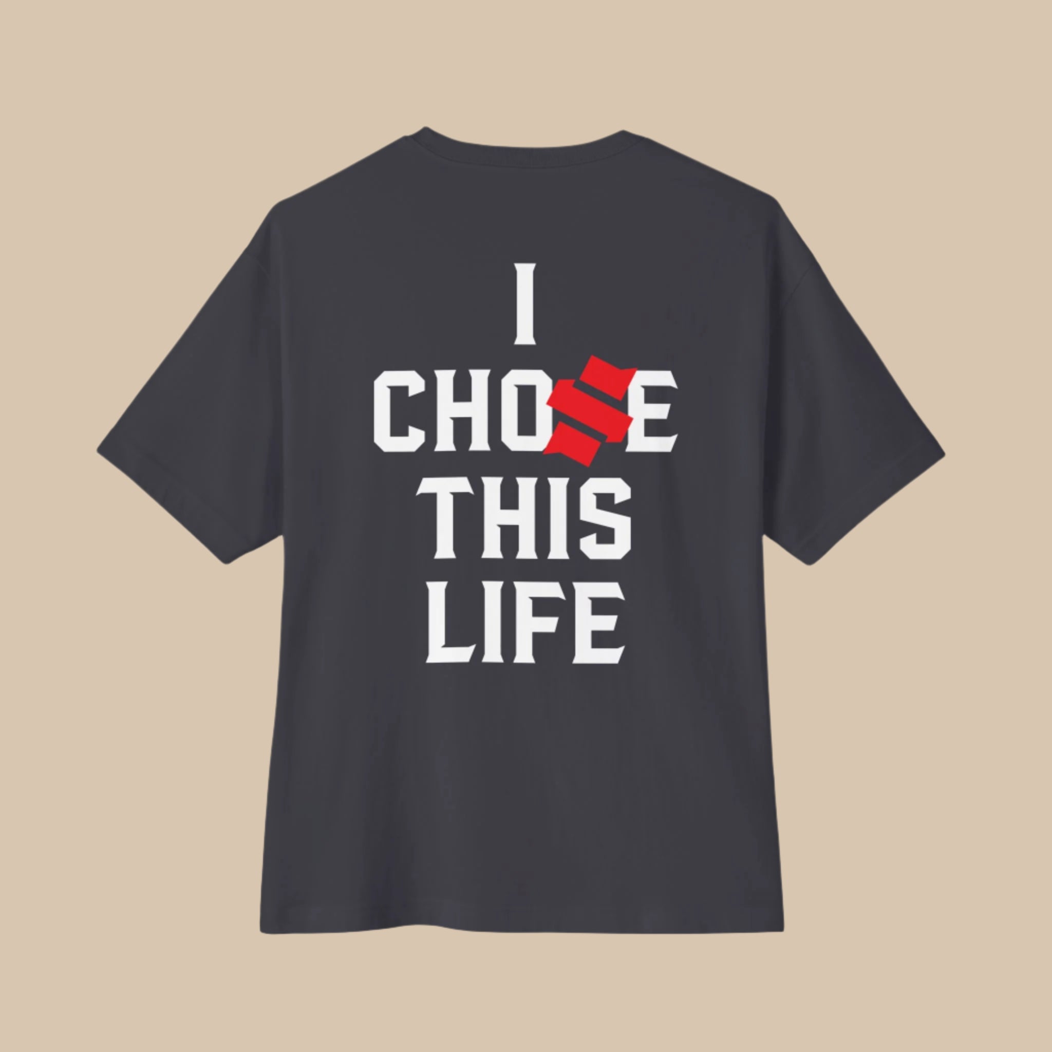 "I CHOSE THIS LIFE" BOXY TEE | (3 COLORS) | WHAT'S YOUR HUSTLE?® - What's Your Hustle?