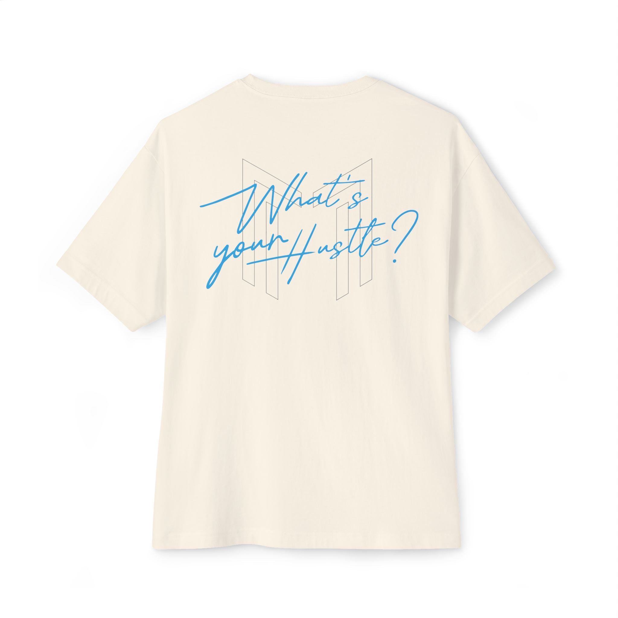 WHAT'S YOUR HUSTLE? RETRO MIAMI VICE LOGO BOXY T-SHIRT | (3 COLORS) - What's Your Hustle?