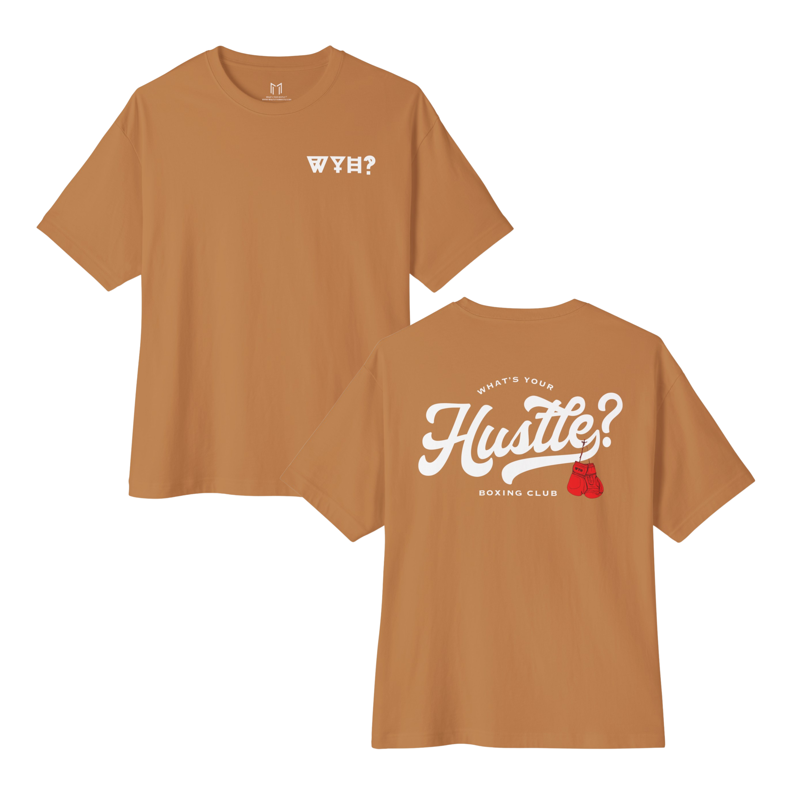 WHAT'S YOUR HUSTLE? Boxing Club™ BOXY T-shirt | (3 COLORS) - What's Your Hustle?