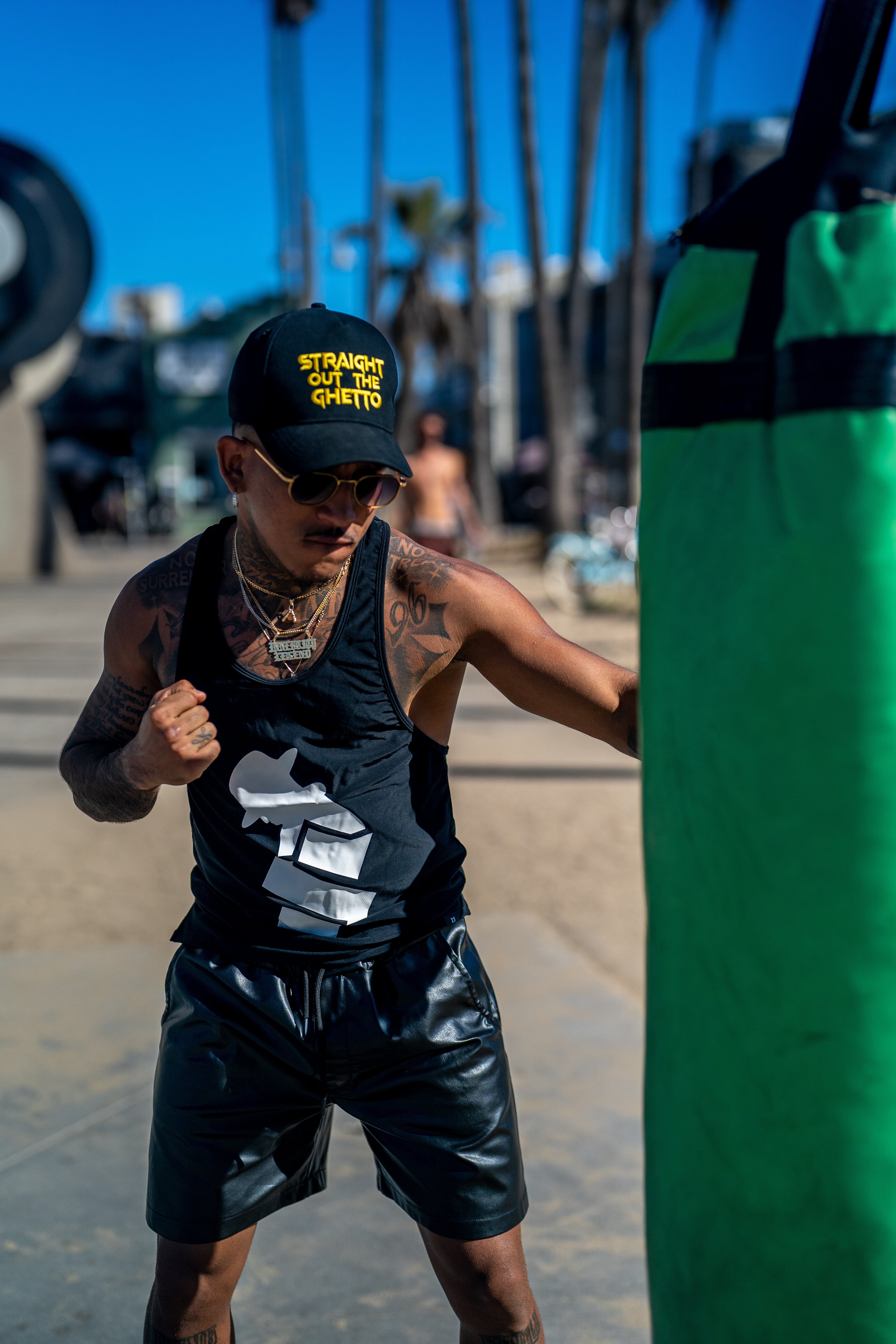 "STRAIGHT OUT THE GHETTO™" Strap-Back | 2 Colors | WYH? x SCRAPPY RAMIREZ - What's Your Hustle?
