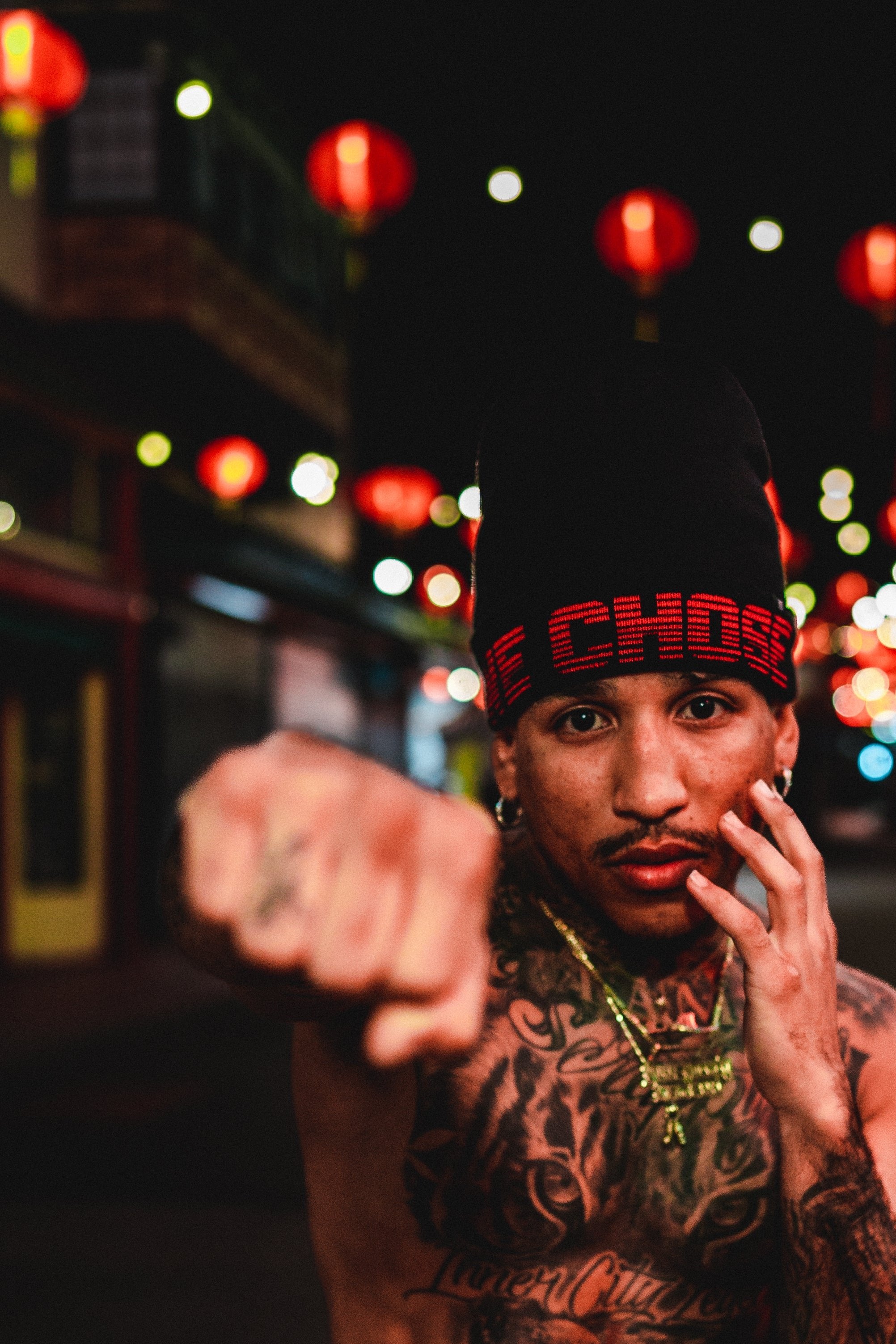 "WE CHOSE THIS LIFE®" ROUNDED LOGO Fleece-Lined Beanie (2 Colors) | WYH? x SCRAPPY RAMIREZ - What's Your Hustle?