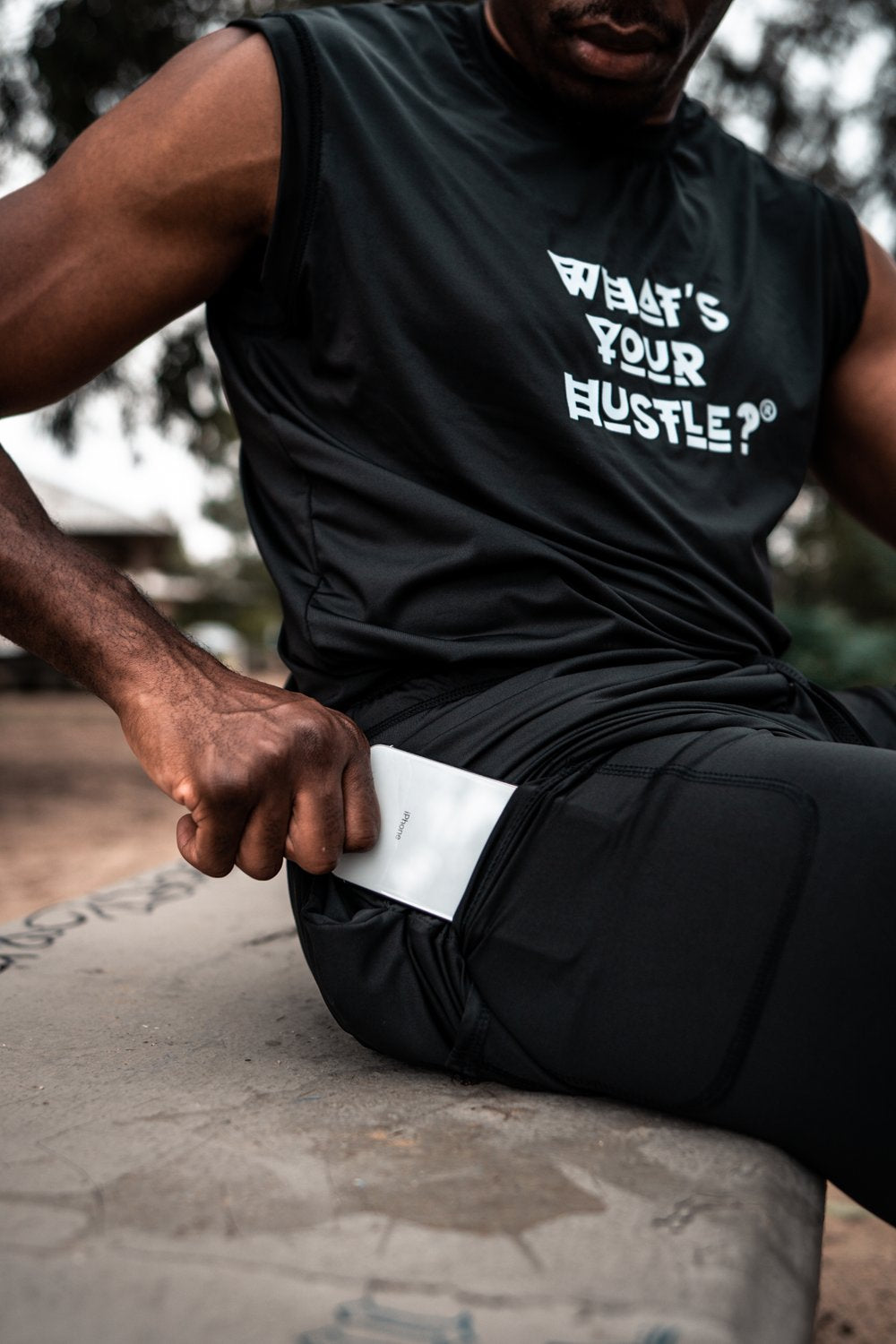 Hustle-TECH™ High Performance Shorts w/Lining and Hidden Pocket (2 COLORS) - What's Your Hustle?