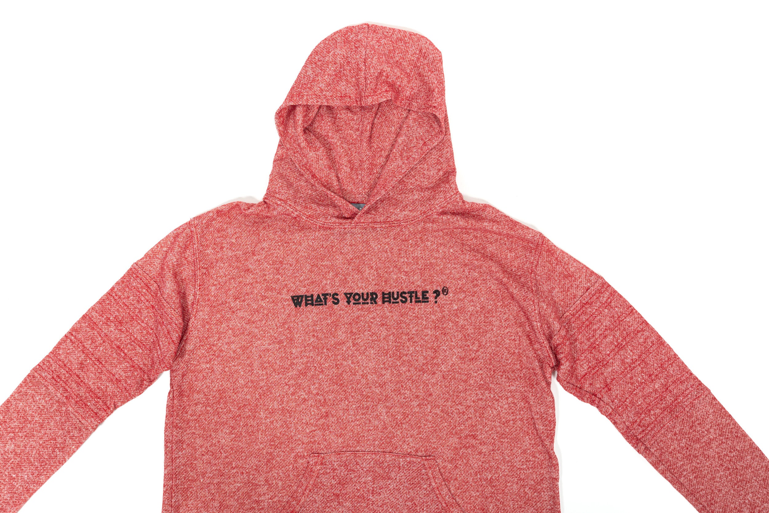 WHAT'S YOUR HUSTLE? French Terry Cordless Travel Hoodie | (2 Colors) - What's Your Hustle?