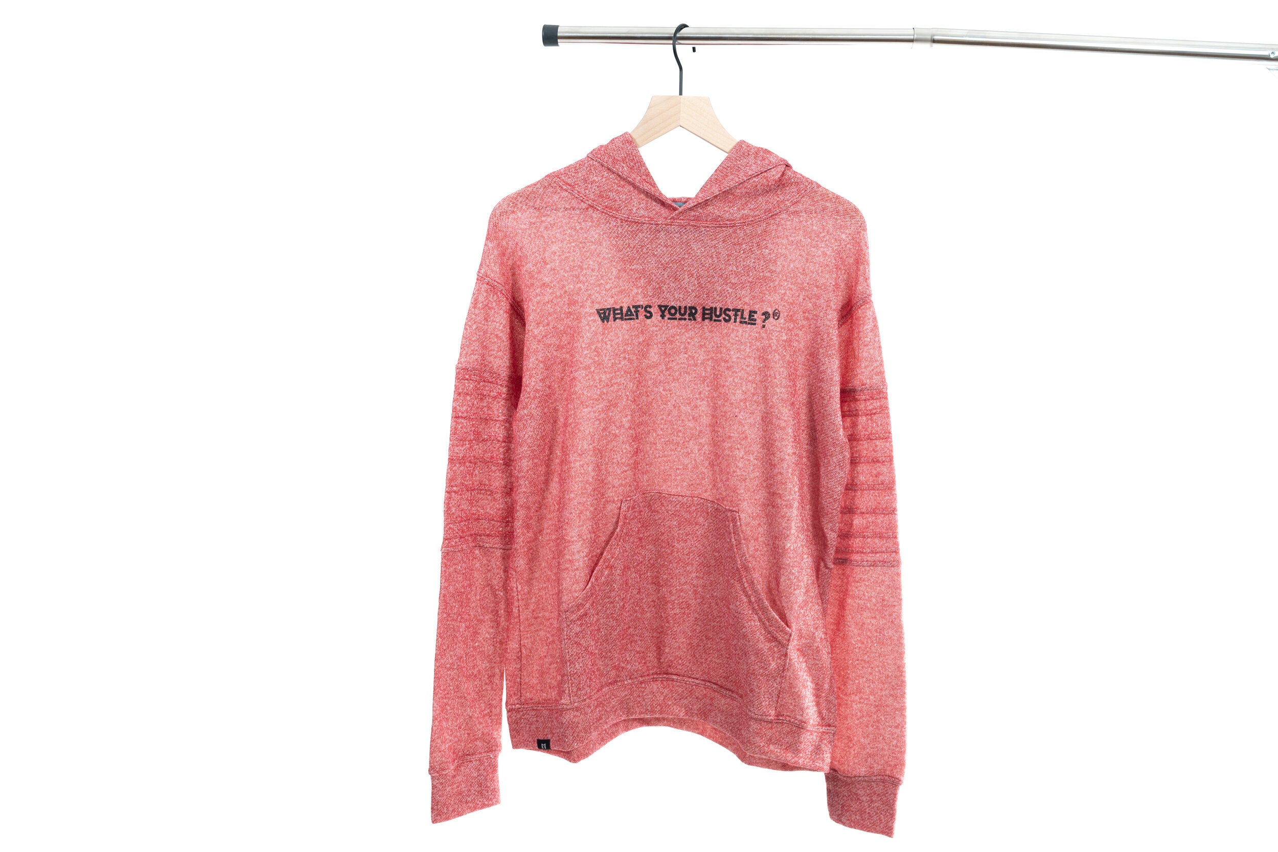 WHAT'S YOUR HUSTLE? French Terry Cordless Travel Hoodie | (2 Colors) - What's Your Hustle?