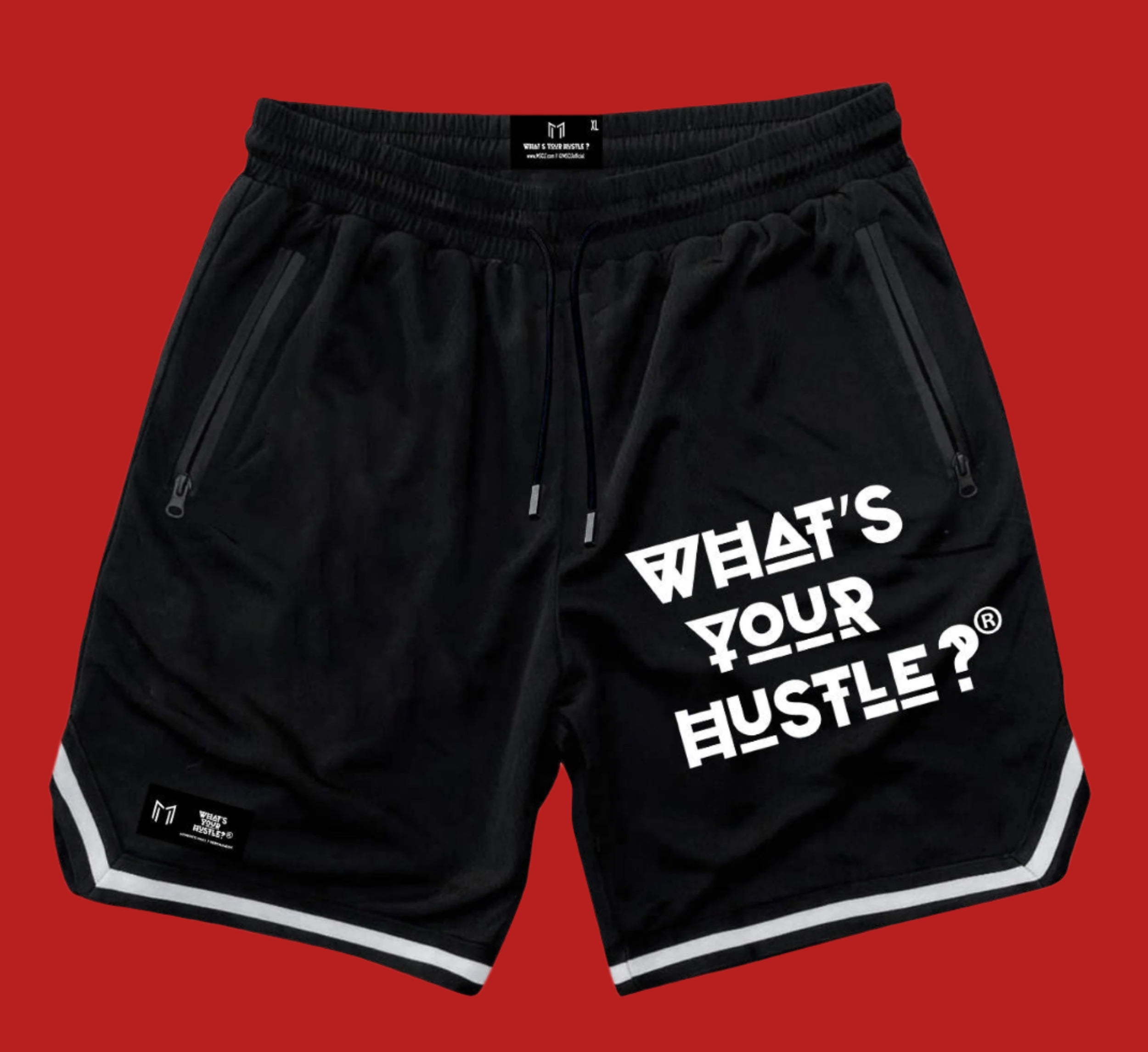 What's Your Hustle? Game Night Basketball Shorts (3 COLORS) - What's Your Hustle?
