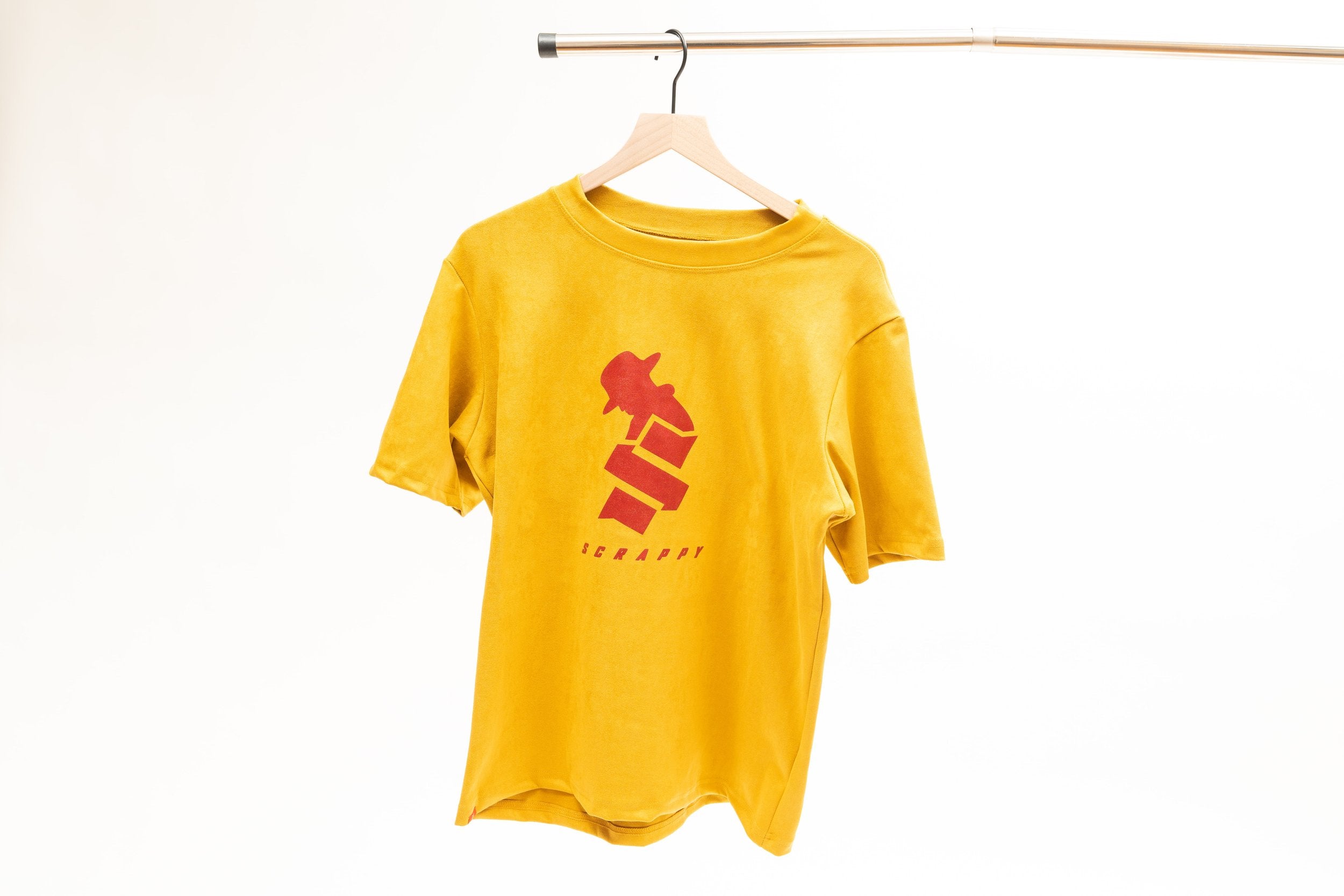 "SCRAPPY LOGO" T-shirt (OWN A PIECE OF HISTORY - From Official Fight Night #9 Outfit) | 2 Colors | WYH? x SCRAPPY RAMIREZ - What's Your Hustle?