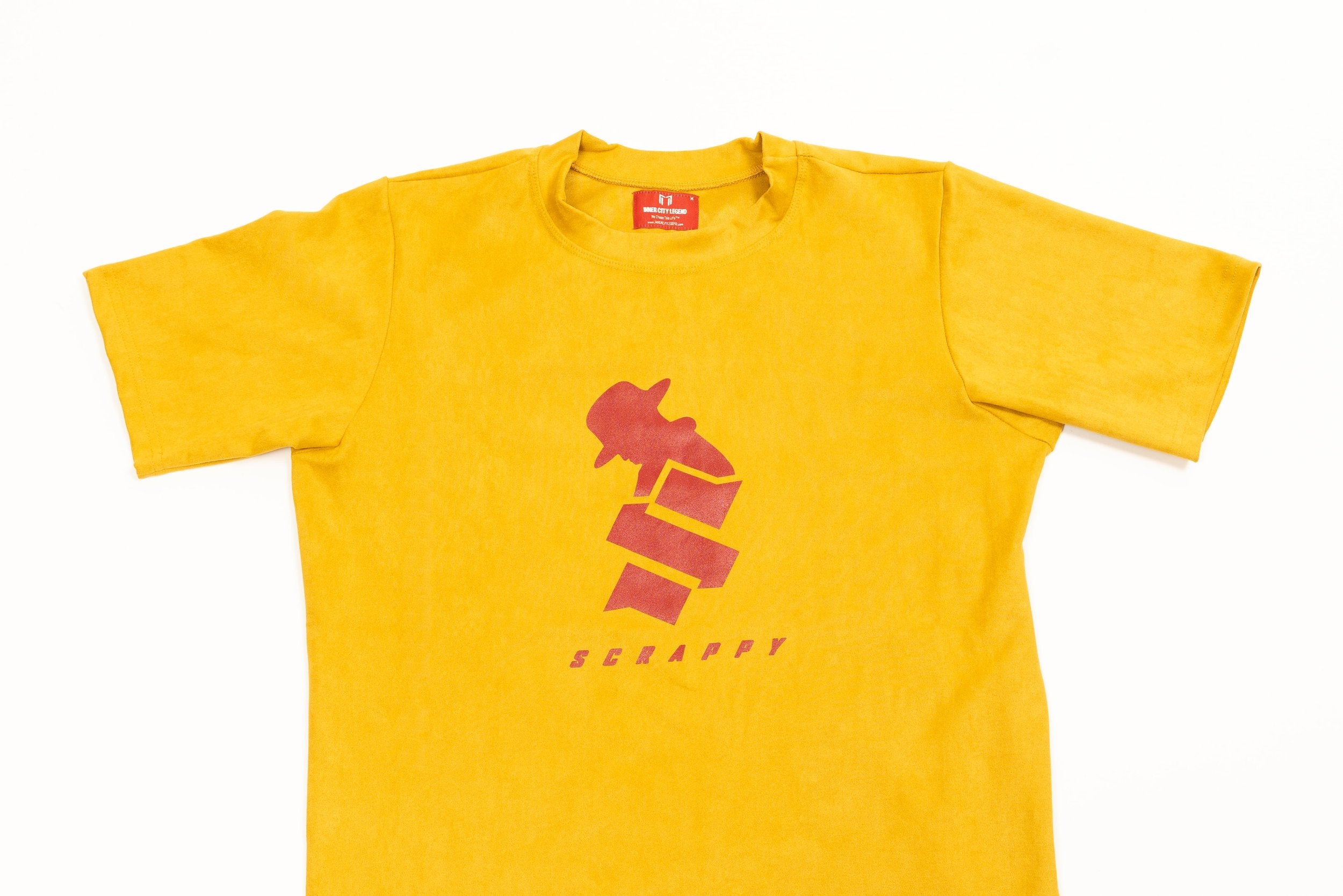 "SCRAPPY LOGO" T-shirt (OWN A PIECE OF HISTORY - From Official Fight Night #9 Outfit) | 2 Colors | WYH? x SCRAPPY RAMIREZ - What's Your Hustle?