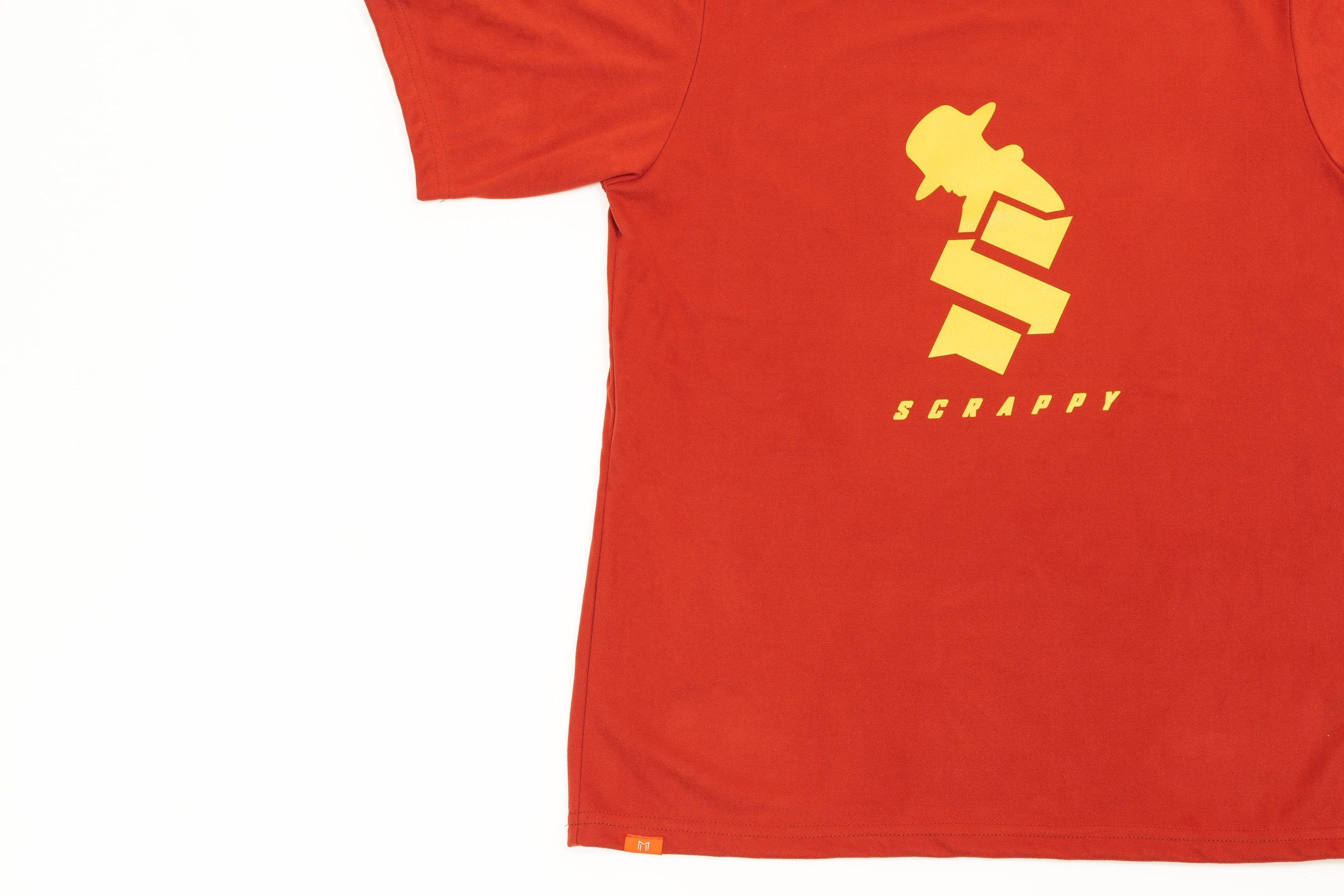 "SCRAPPY LOGO" T-shirt (OWN A PIECE OF HISTORY - From Official Fight Night #9 Outfit) | 2 Colors | WYH? x SCRAPPY RAMIREZ - What's Your Hustle?