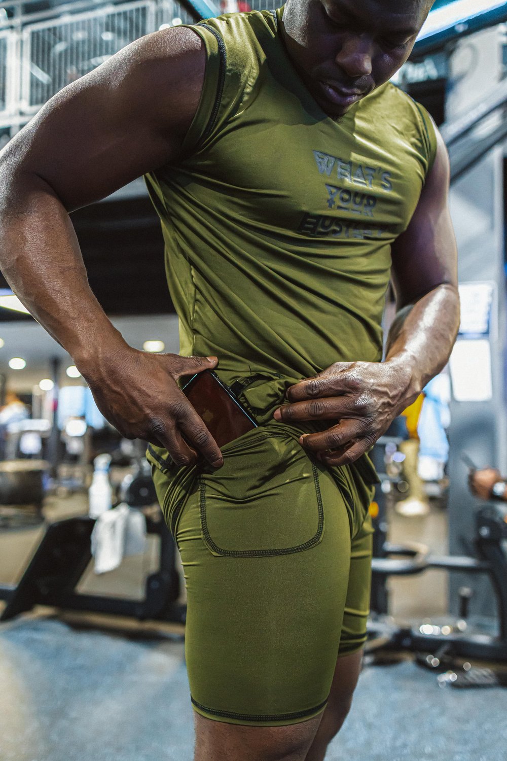 Hustle-TECH™ High Performance Shorts w/Lining and Hidden Pocket (2 COLORS) - What's Your Hustle?