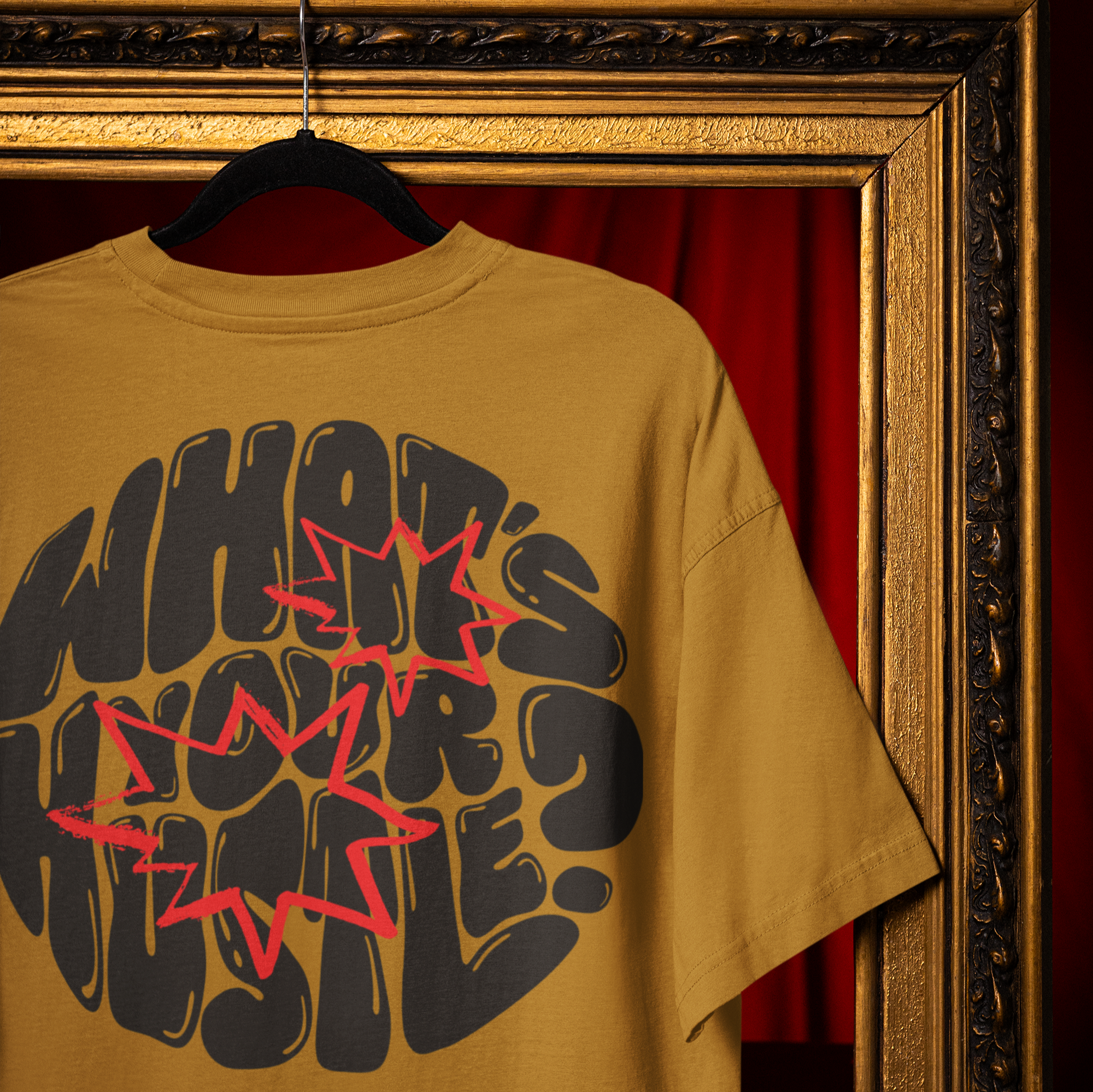WHAT'S YOUR HUSTLE? "Bubble Letters" BOXY T-shirt | (3 COLORS) - What's Your Hustle?