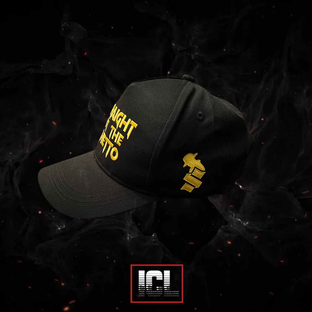 "STRAIGHT OUT THE GHETTO™" Strap-Back | 2 Colors | WYH? x SCRAPPY RAMIREZ - What's Your Hustle?