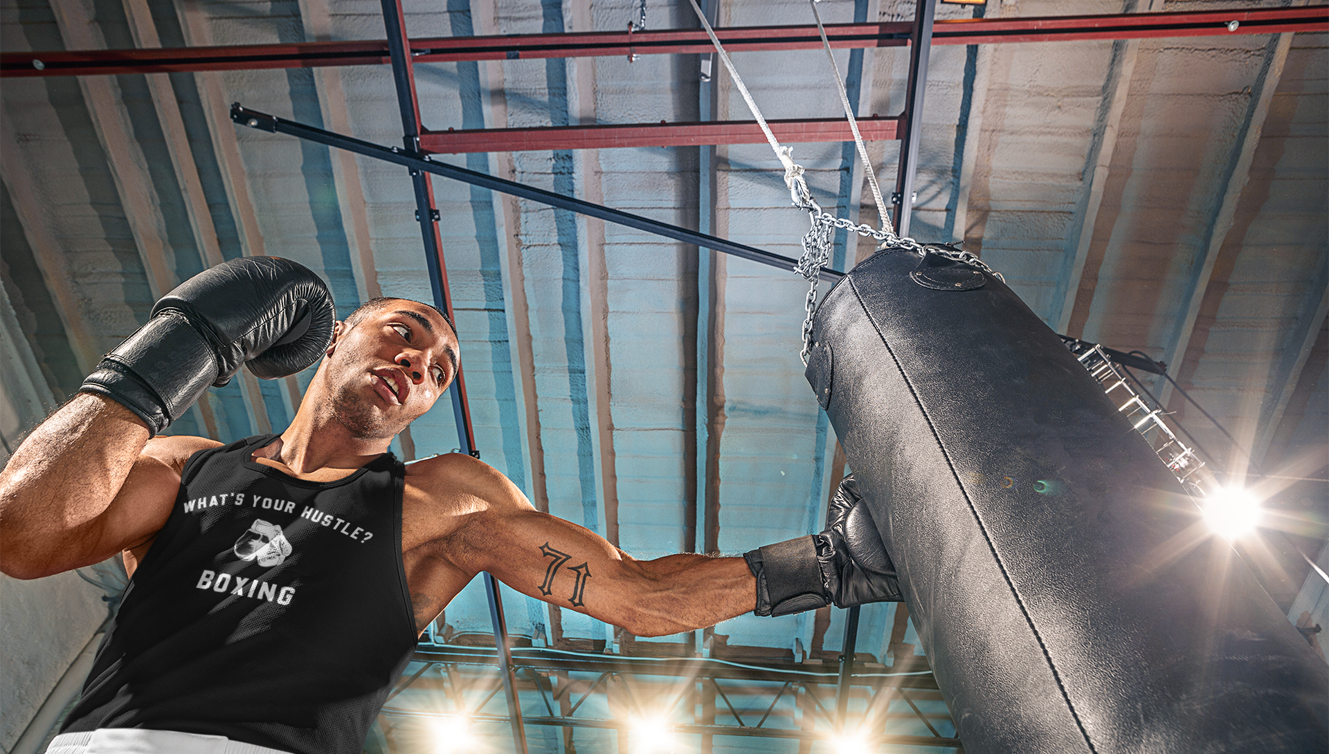 WHAT'S YOUR HUSTLE? The Boxing Program™ Tanktop | Light Cotton | (4 COLORS) - What's Your Hustle?