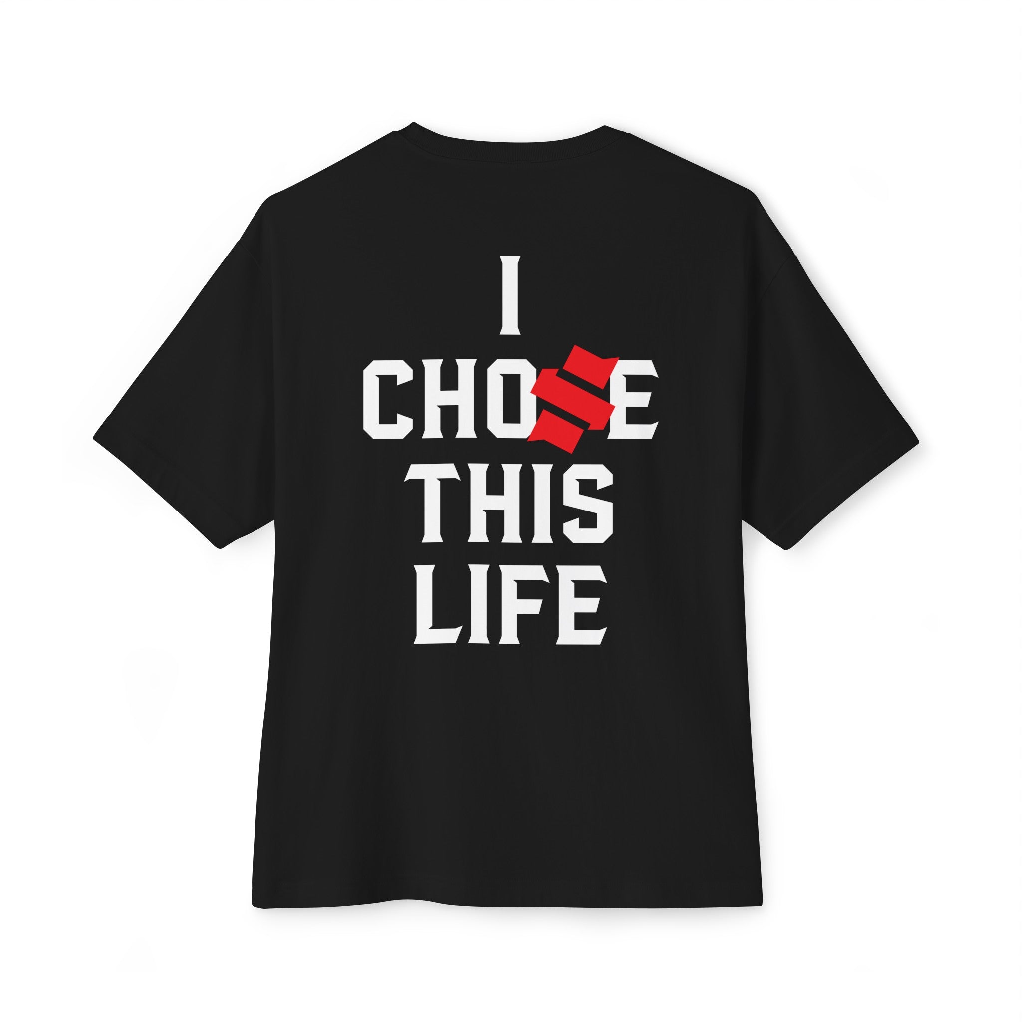 "I CHOSE THIS LIFE" LOGO BOXY TEE | (3 COLORS) | WYH? x SCRAPPY RAMIREZ