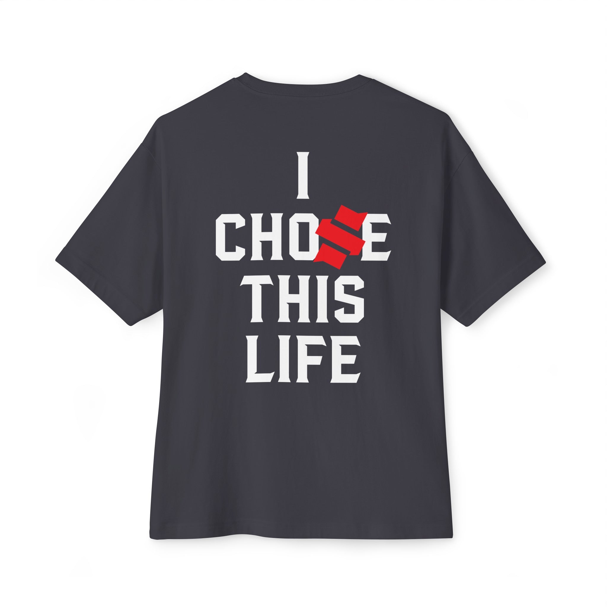 "I CHOSE THIS LIFE" LOGO BOXY TEE | (3 COLORS) | WYH? x SCRAPPY RAMIREZ