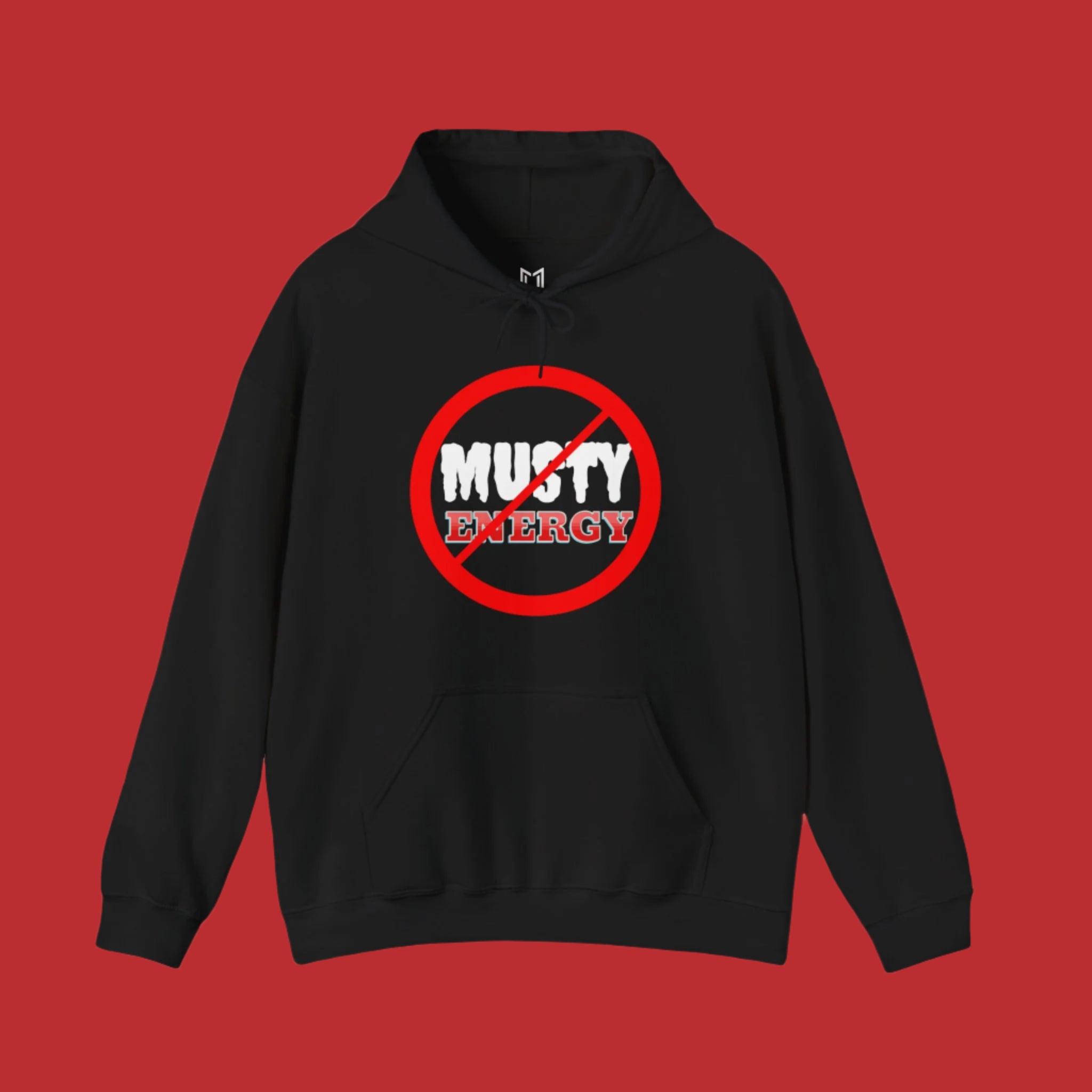 NO MUSTY ENERGY Boxing Hoodie | Heavy Cotton | (2TONEDASUPASTAR x WHAT'S YOUR HUSTLE?®)