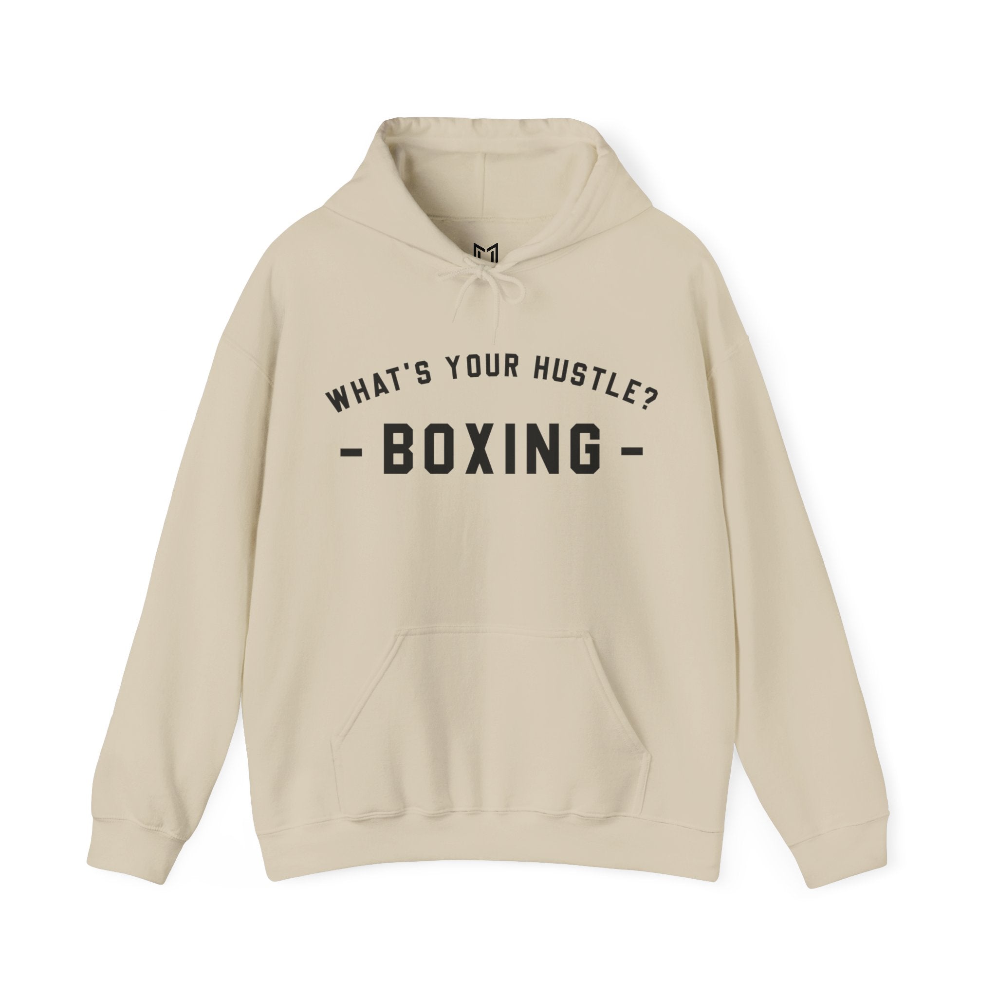 WHAT'S YOUR HUSTLE? Old School Boxing Hoodie | Heavy Cotton | (3 COLORS) - What's Your Hustle?