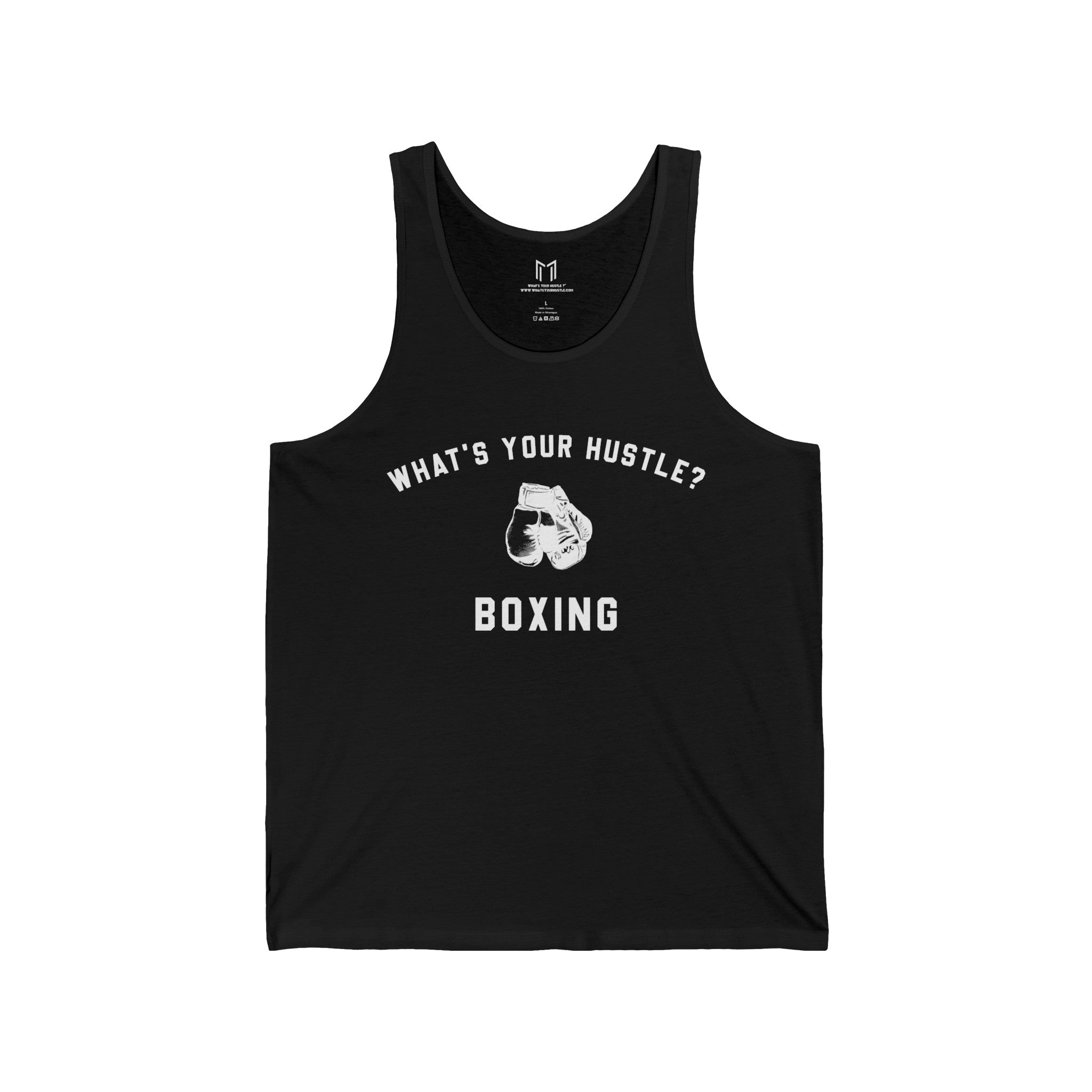 WHAT'S YOUR HUSTLE? The Boxing Program™ Tanktop | Light Cotton | (4 COLORS)