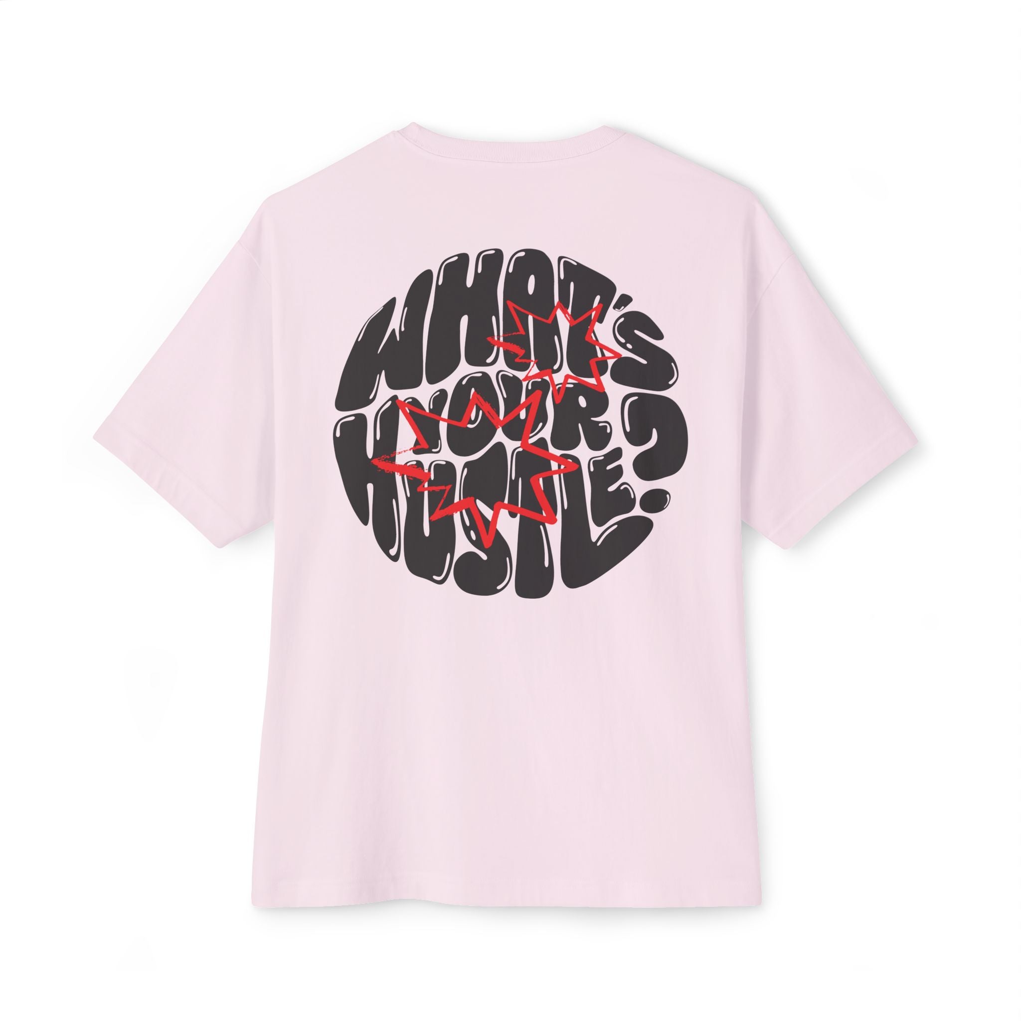 WHAT'S YOUR HUSTLE? "Bubble Letters" BOXY T-shirt | (3 COLORS) - What's Your Hustle?