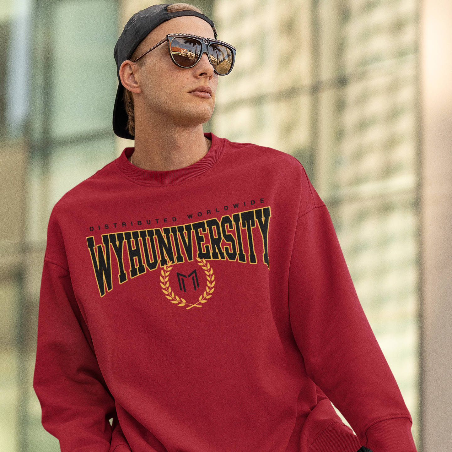 What's Your Hustle? University College Crewneck Sweater | Heavy Cotton - Distributed Worldwide | 2 COLORS