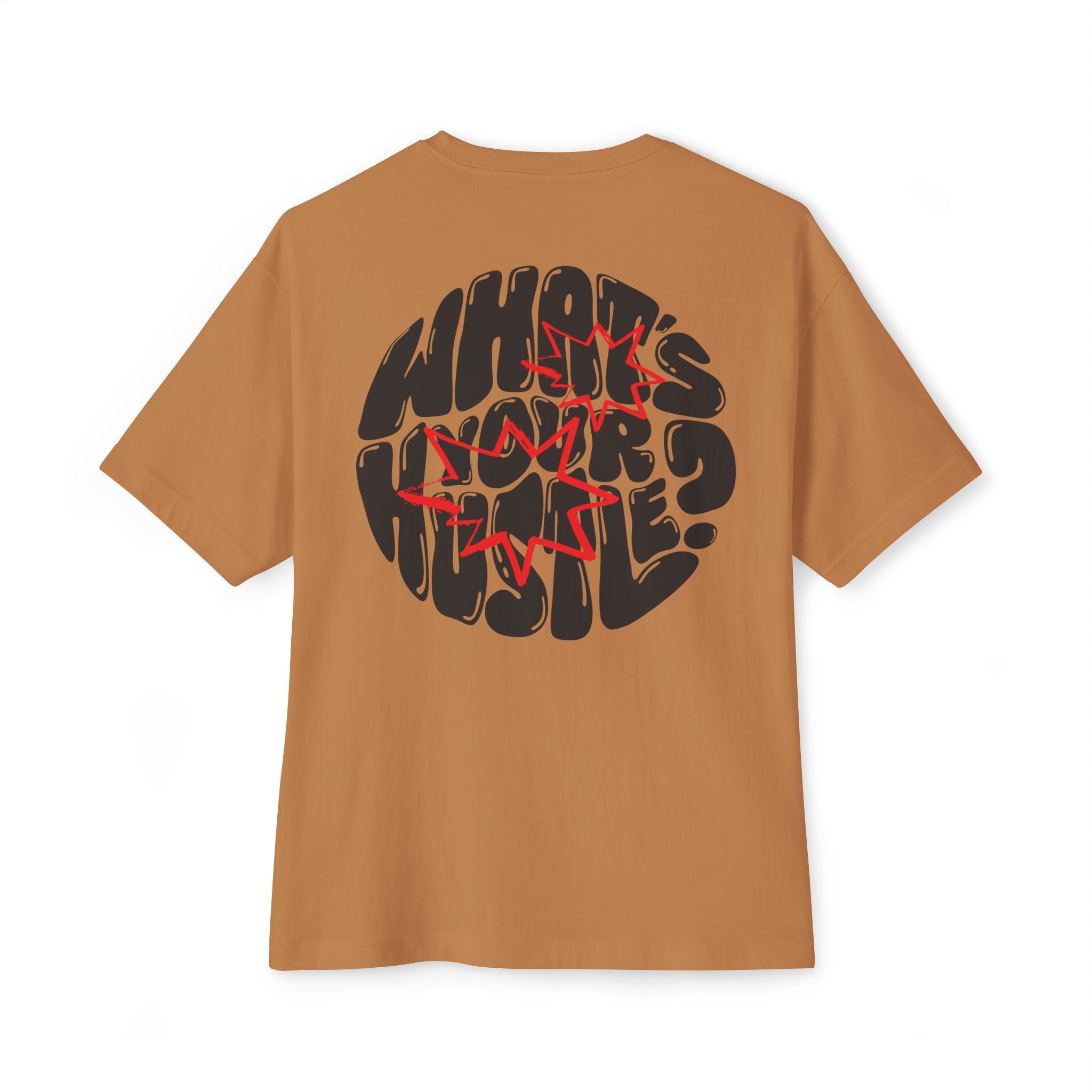 WHAT'S YOUR HUSTLE? "Bubble Letters" BOXY T-shirt | (3 COLORS) - What's Your Hustle?