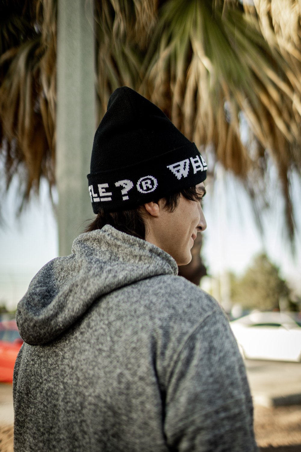 What's Your Hustle?® ROUNDED LOGO Fleece-Lined Beanie (3 COLORS)