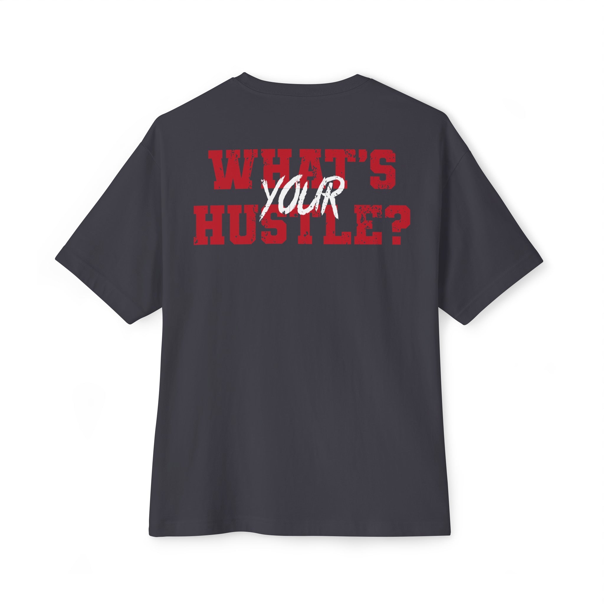 Classic "WHAT'S YOUR HUSTLE?" BOXY T-SHIRT | (3 COLORS)