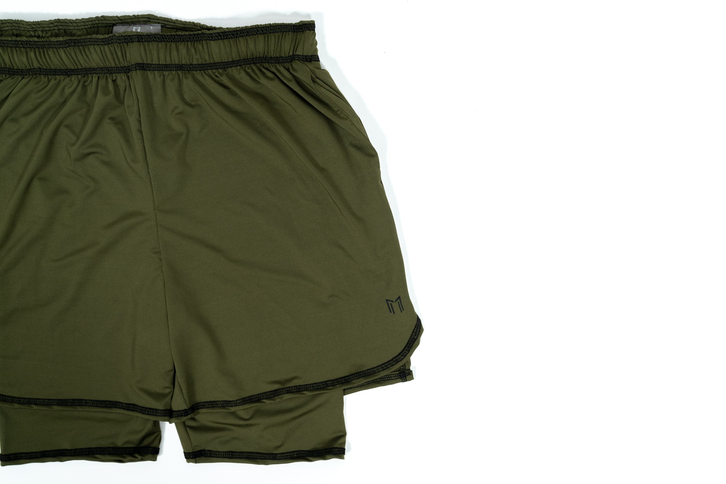 Hustle-TECH™ High Performance Shorts w/Lining and Hidden Pocket (2 COLORS)