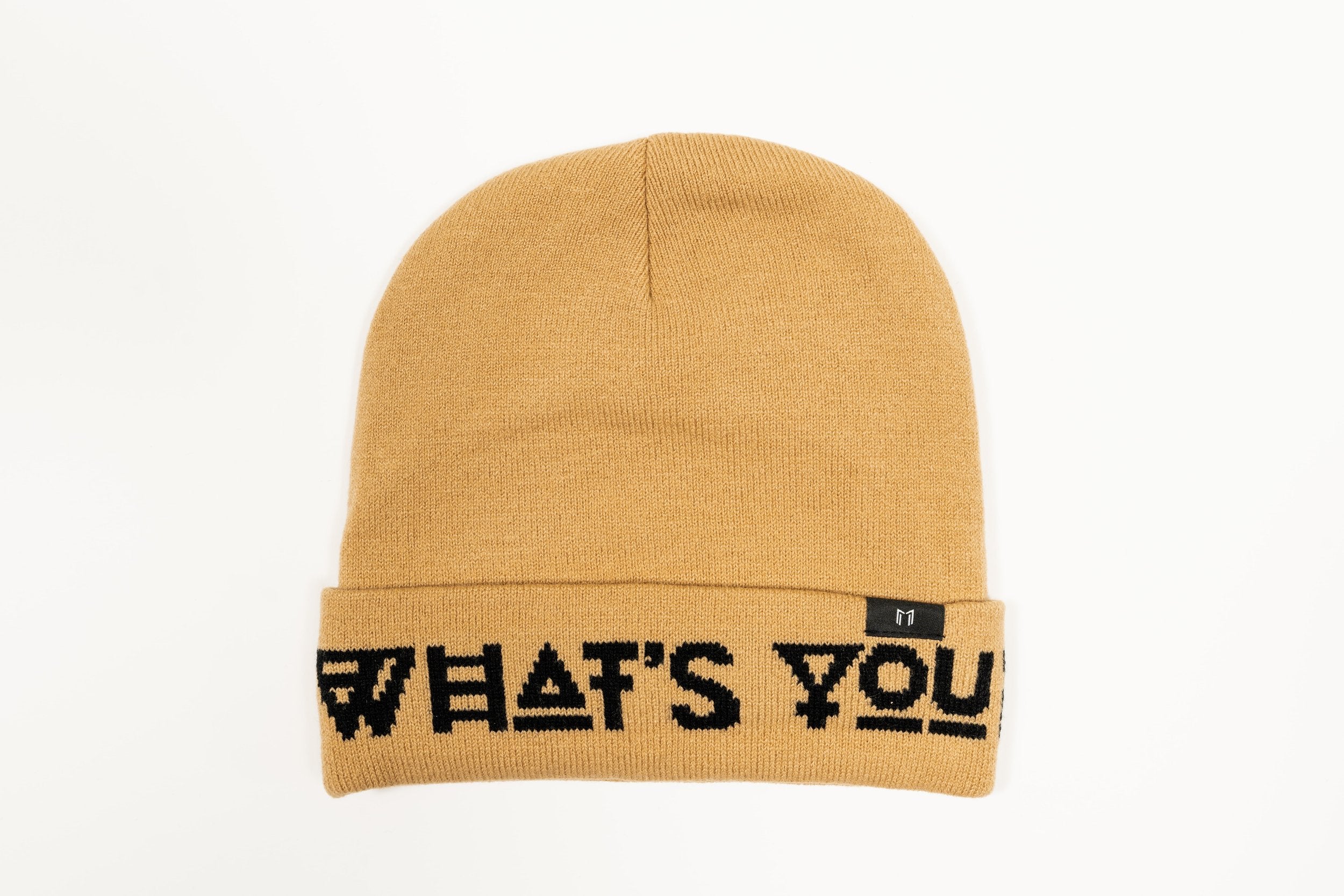 What's Your Hustle?® ROUNDED LOGO Fleece-Lined Beanie (3 COLORS)