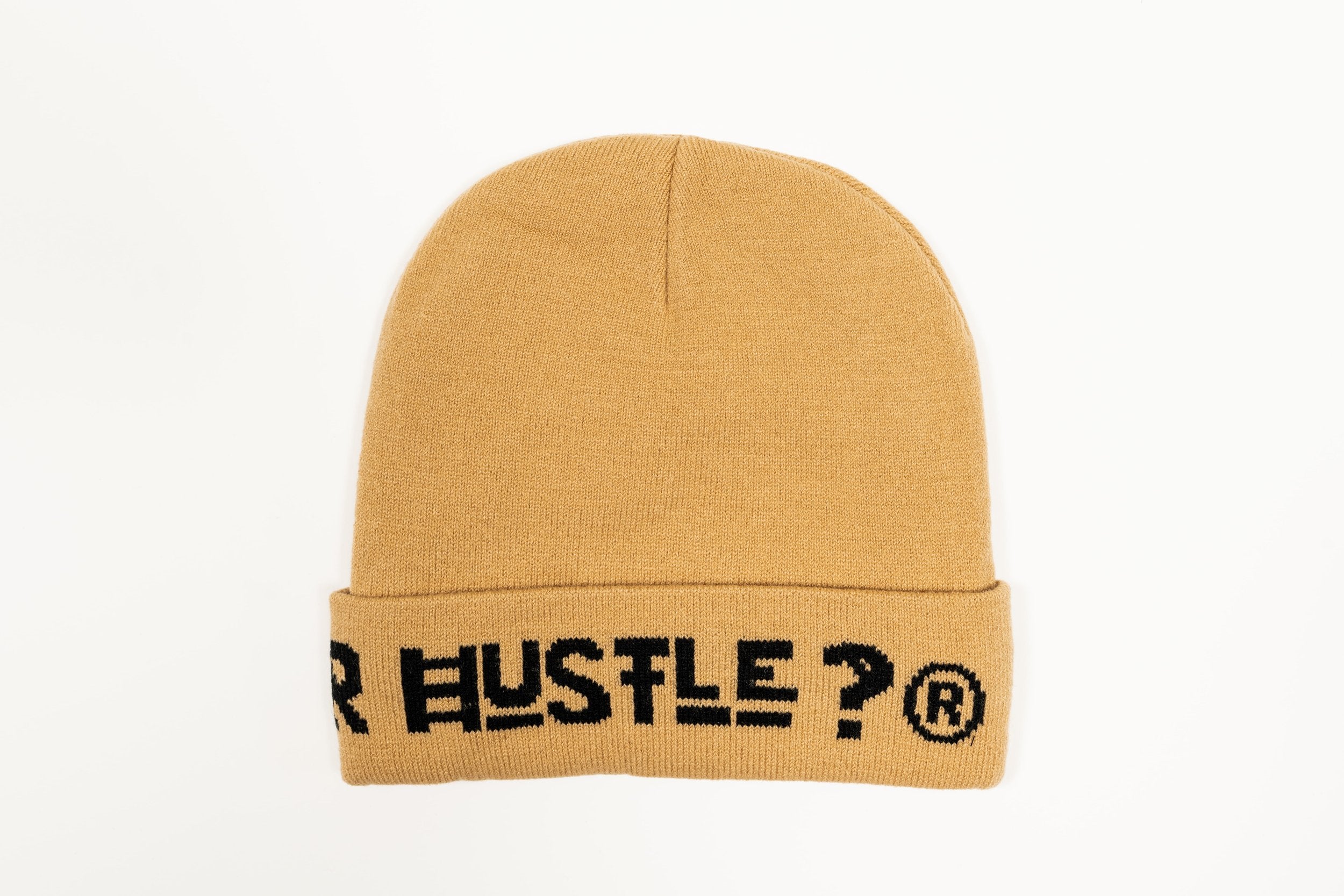 What's Your Hustle?® ROUNDED LOGO Fleece-Lined Beanie (3 COLORS)