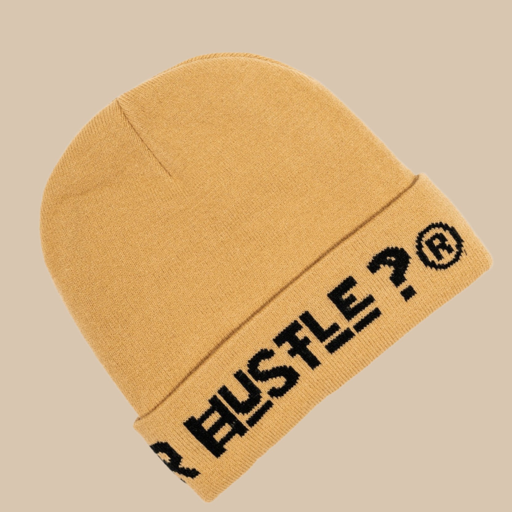 What's Your Hustle?® ROUNDED LOGO Fleece-Lined Beanie (3 COLORS) - What's Your Hustle?