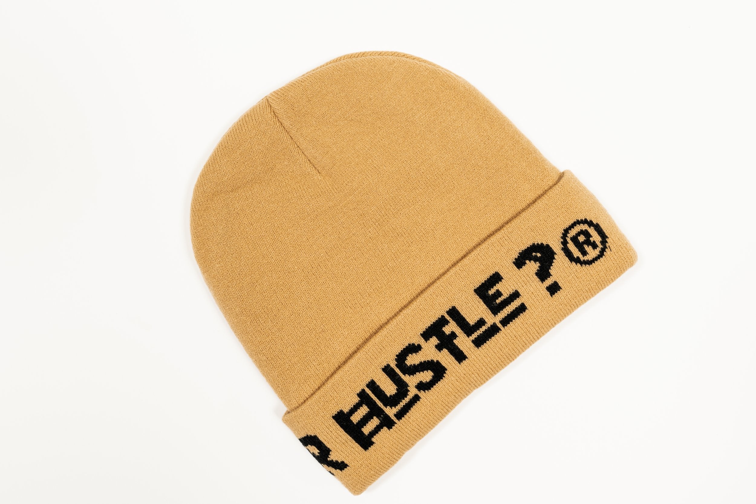 What's Your Hustle?® ROUNDED LOGO Fleece-Lined Beanie (3 COLORS)